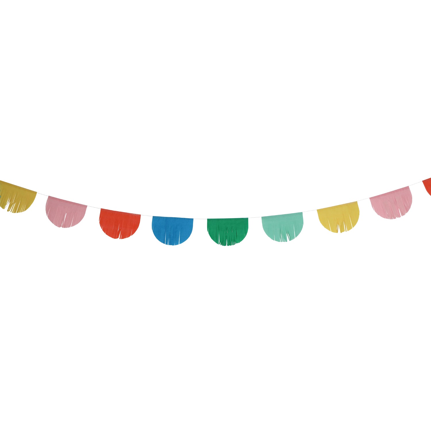 Retro fringed garland
