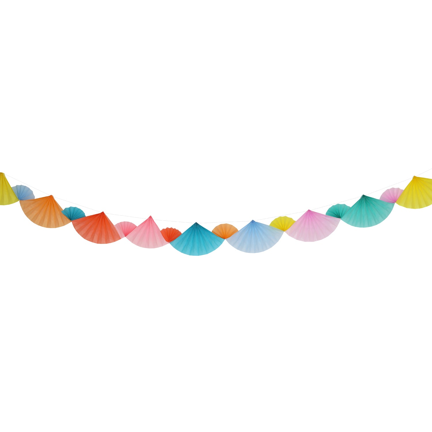 paper fan garland