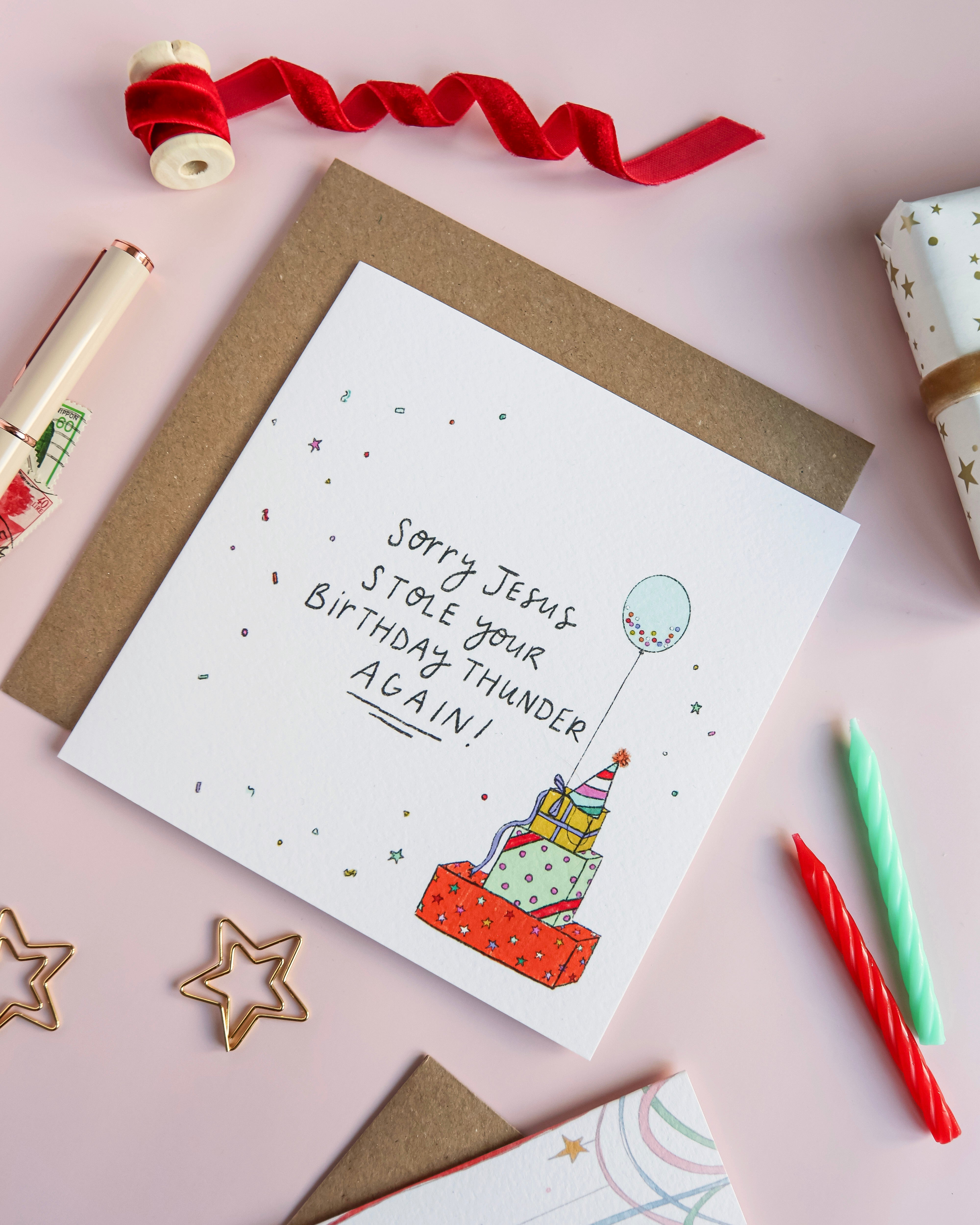 Sympathy for your Christmas birthday....