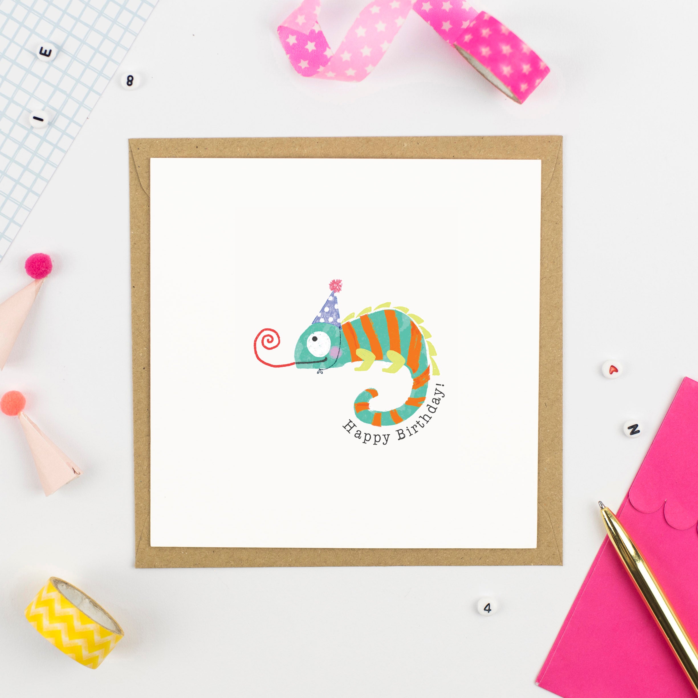 Birthday chameleon!
