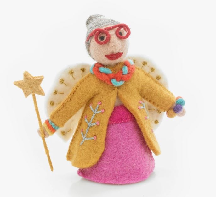 Margot- also pretty fabulous -tree topper!