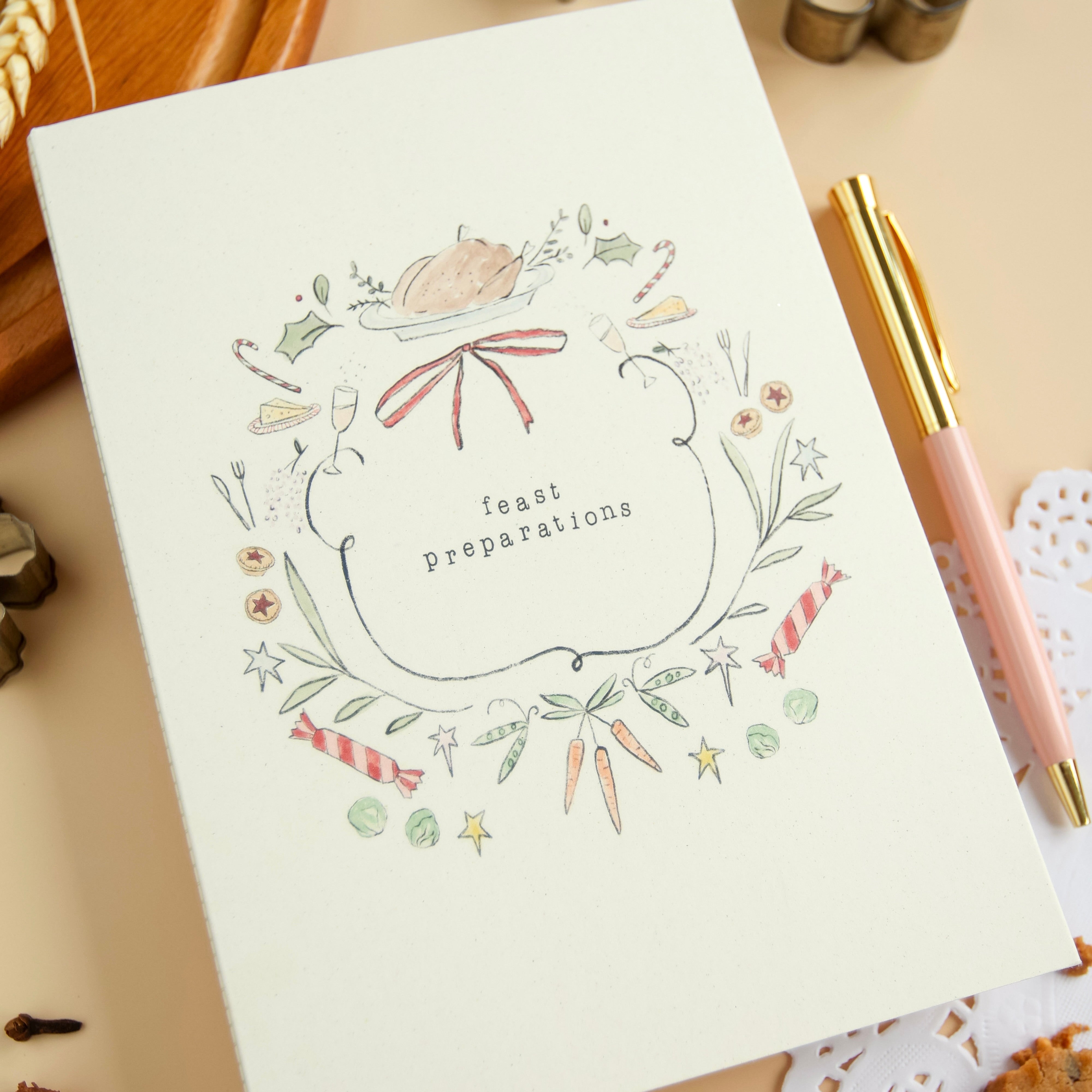 Feast preparations - notebook