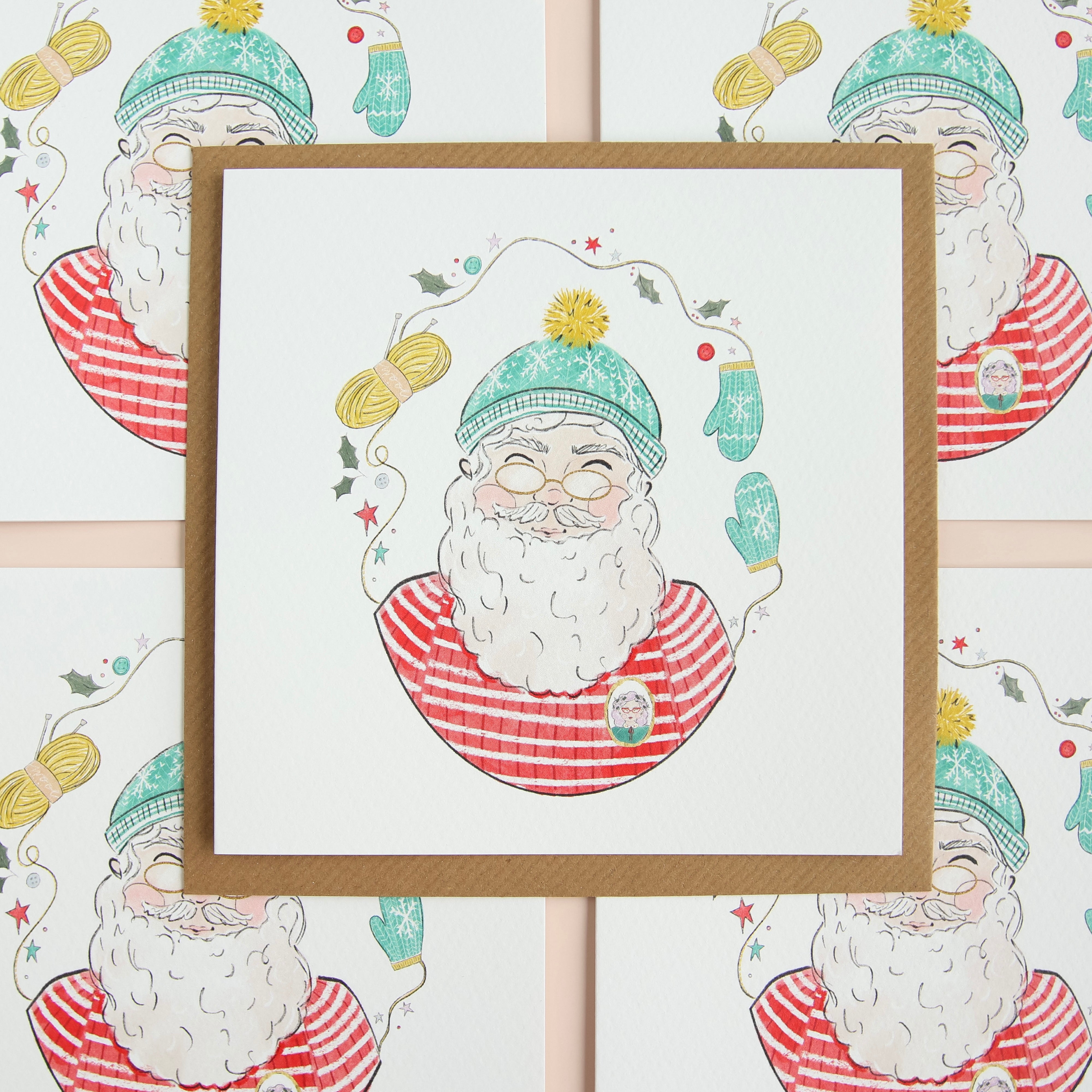 Hipster Santa