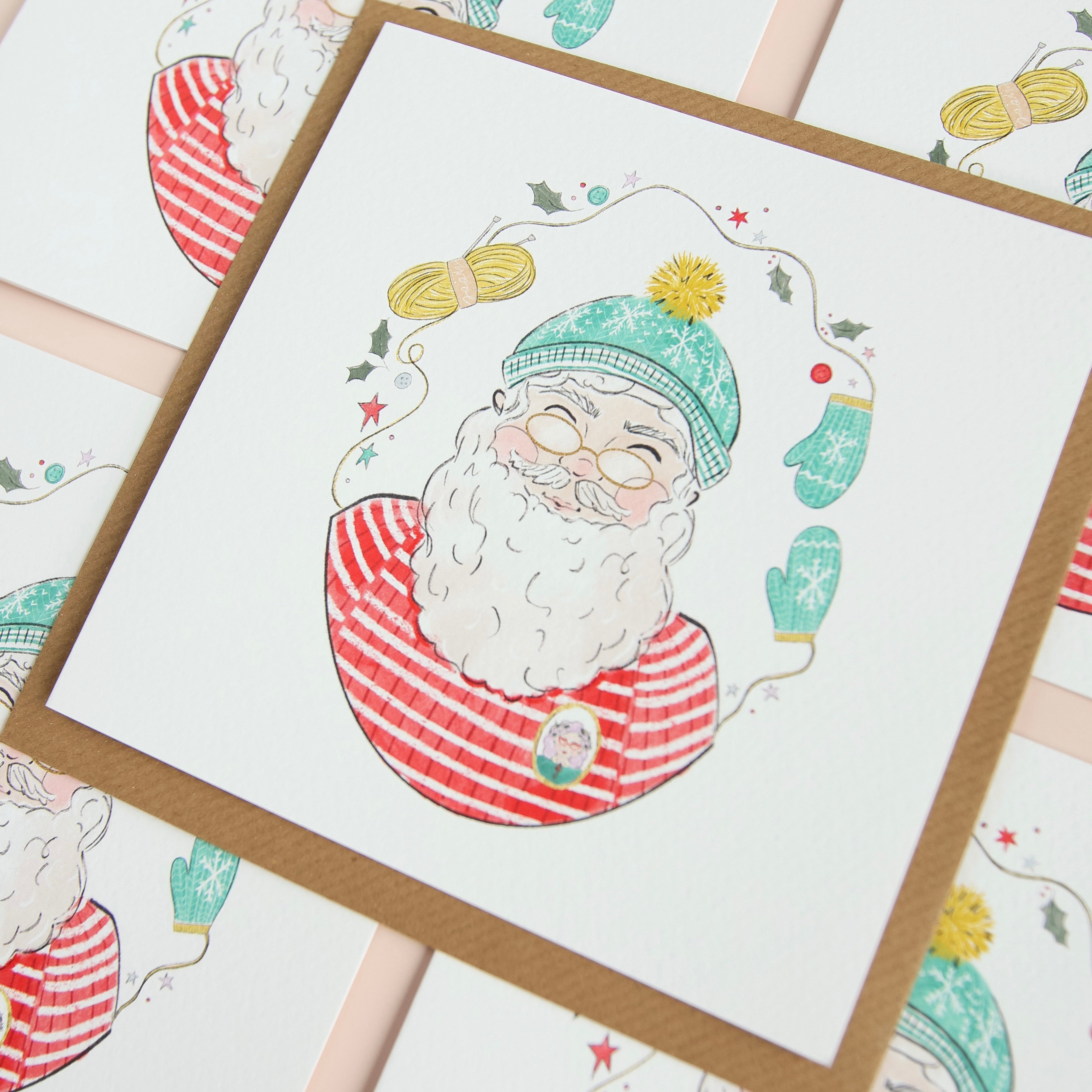Hipster Santa