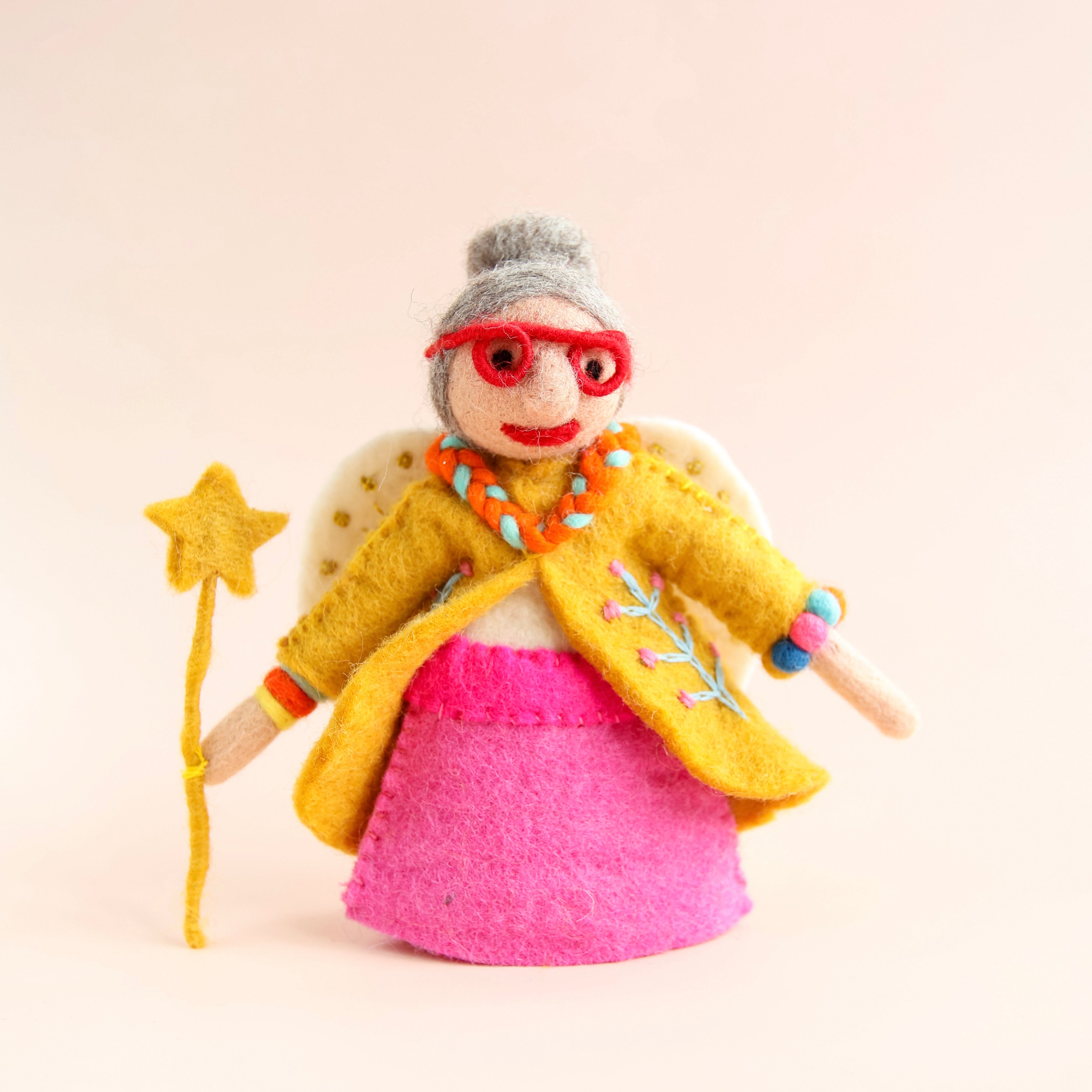 Margot- also pretty fabulous -tree topper!