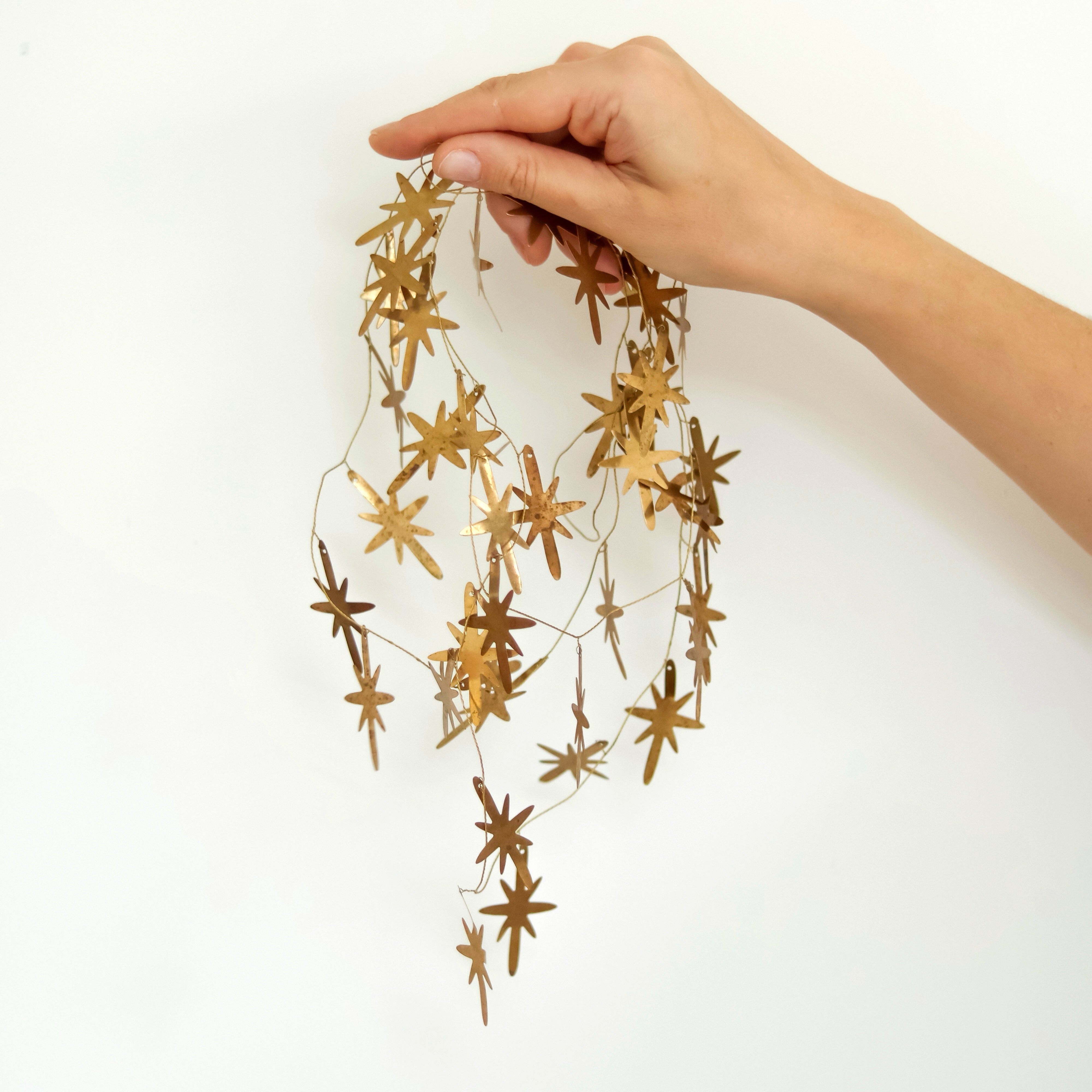 North Star brass garland