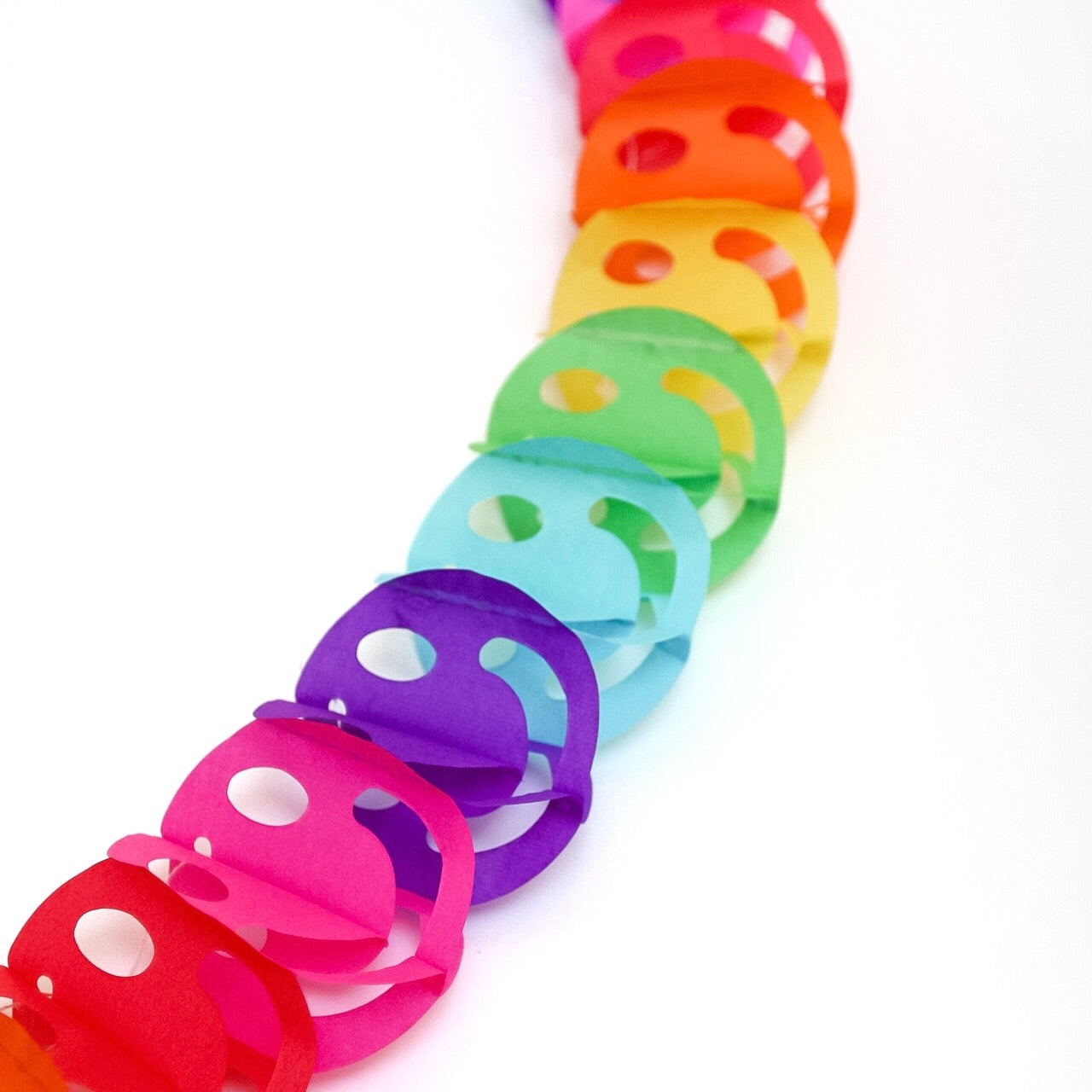 Smilies - Paper garland