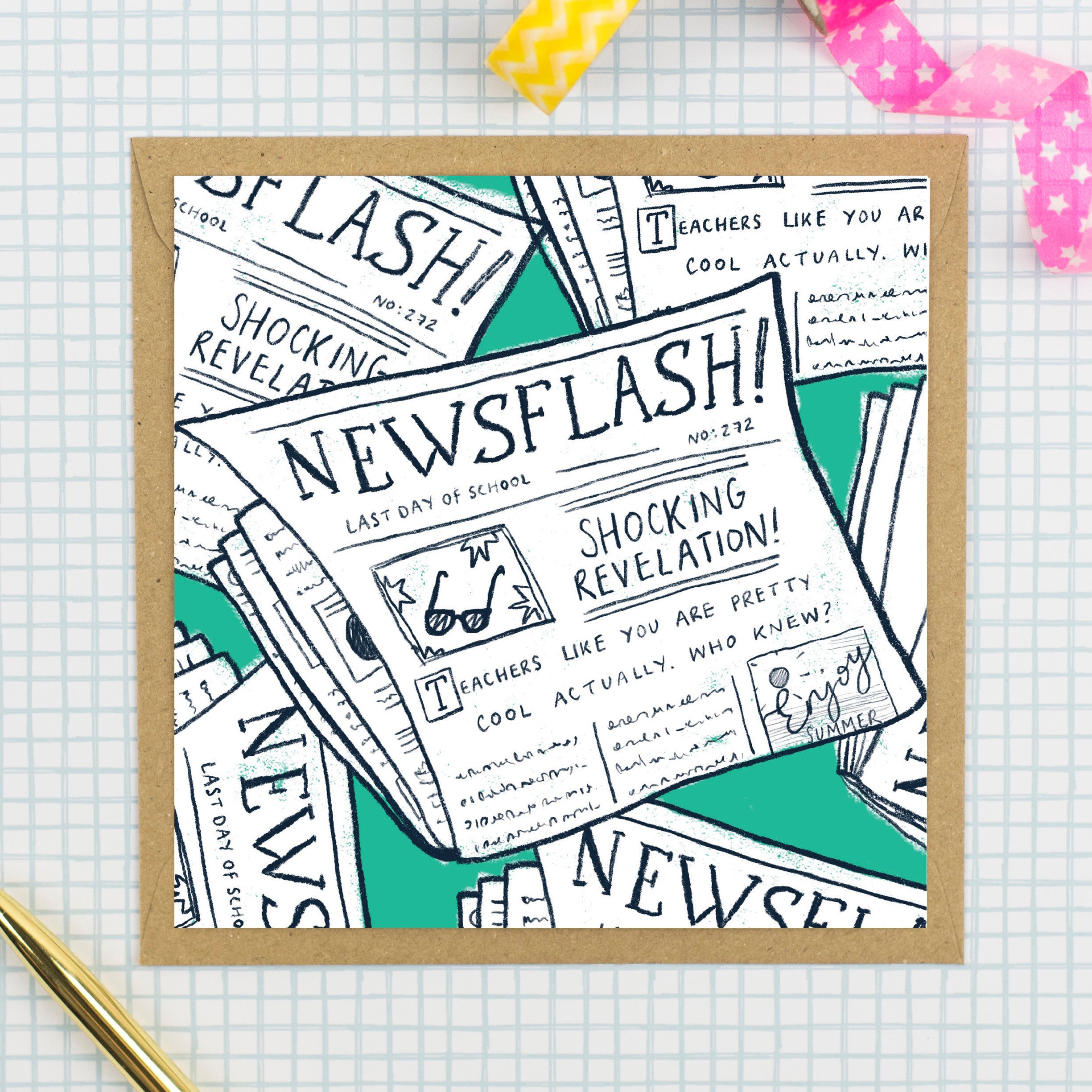 Newsflash - cool teacher?!