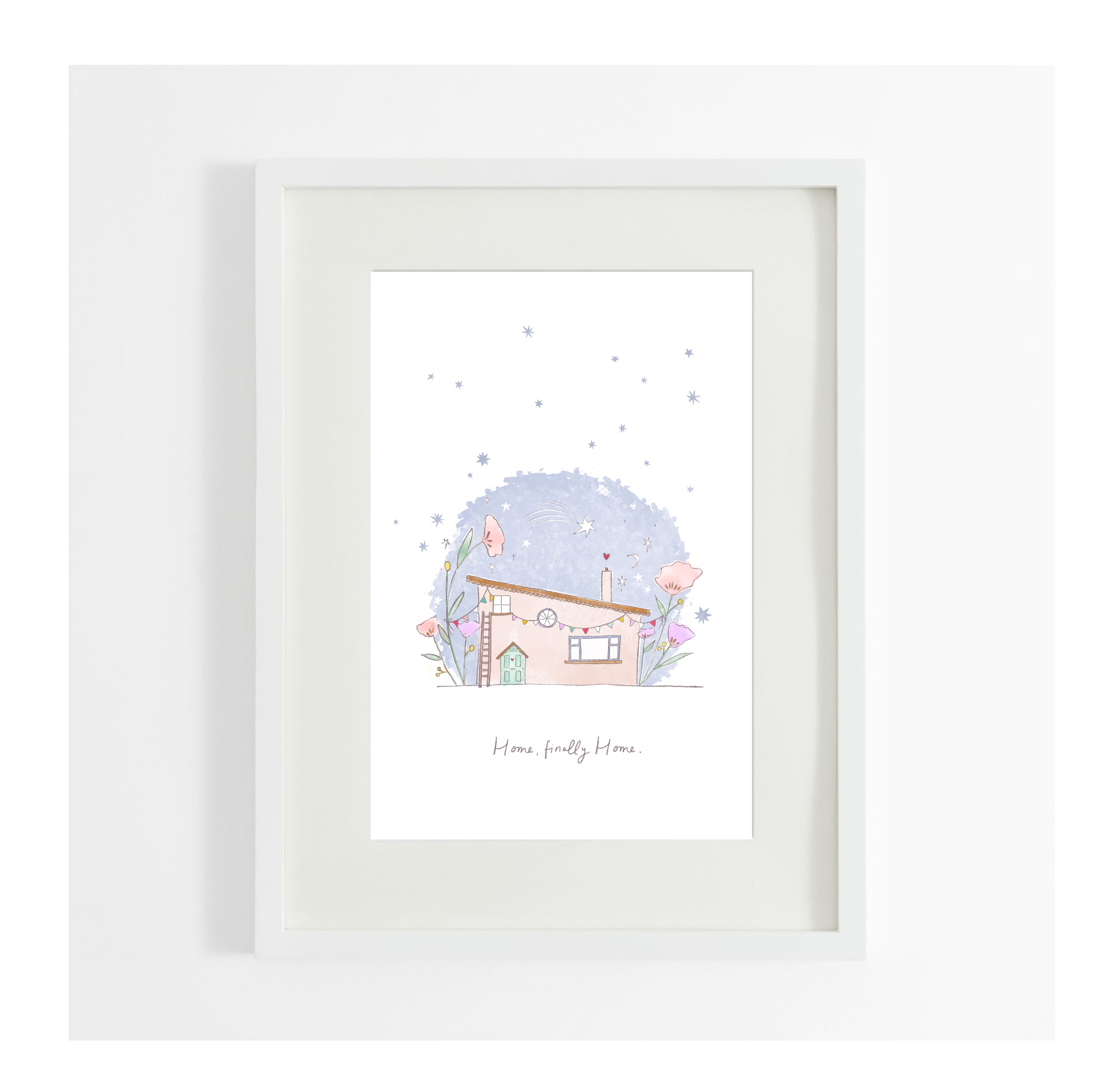 Home, Finally Home (Print)