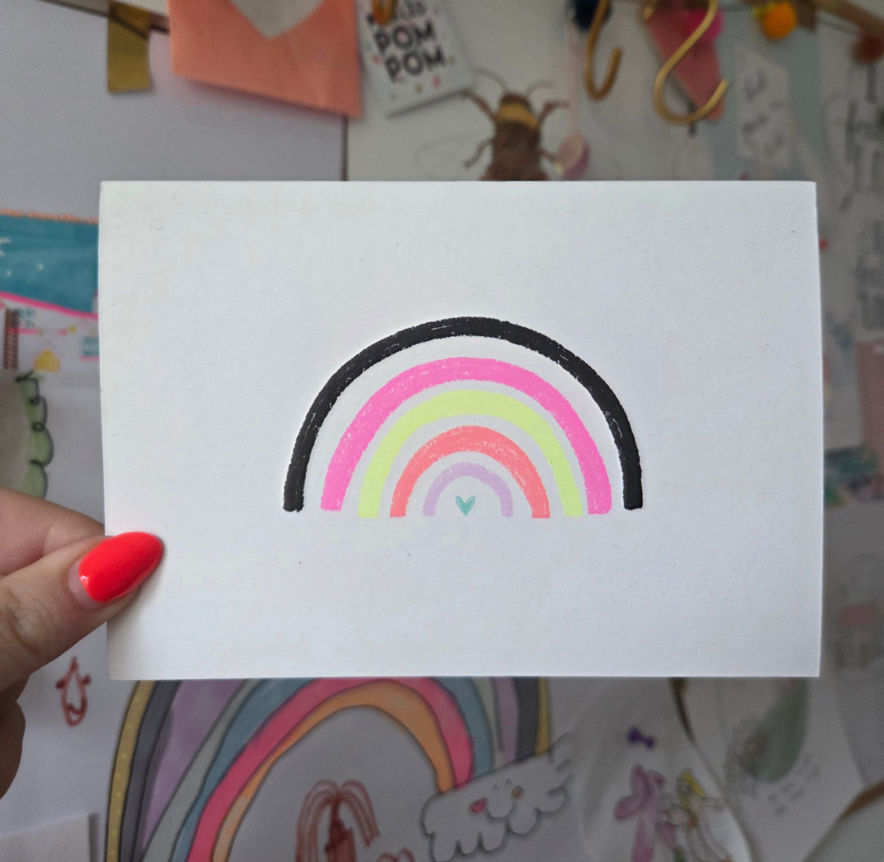 Neon Pop! Licorice rainbow