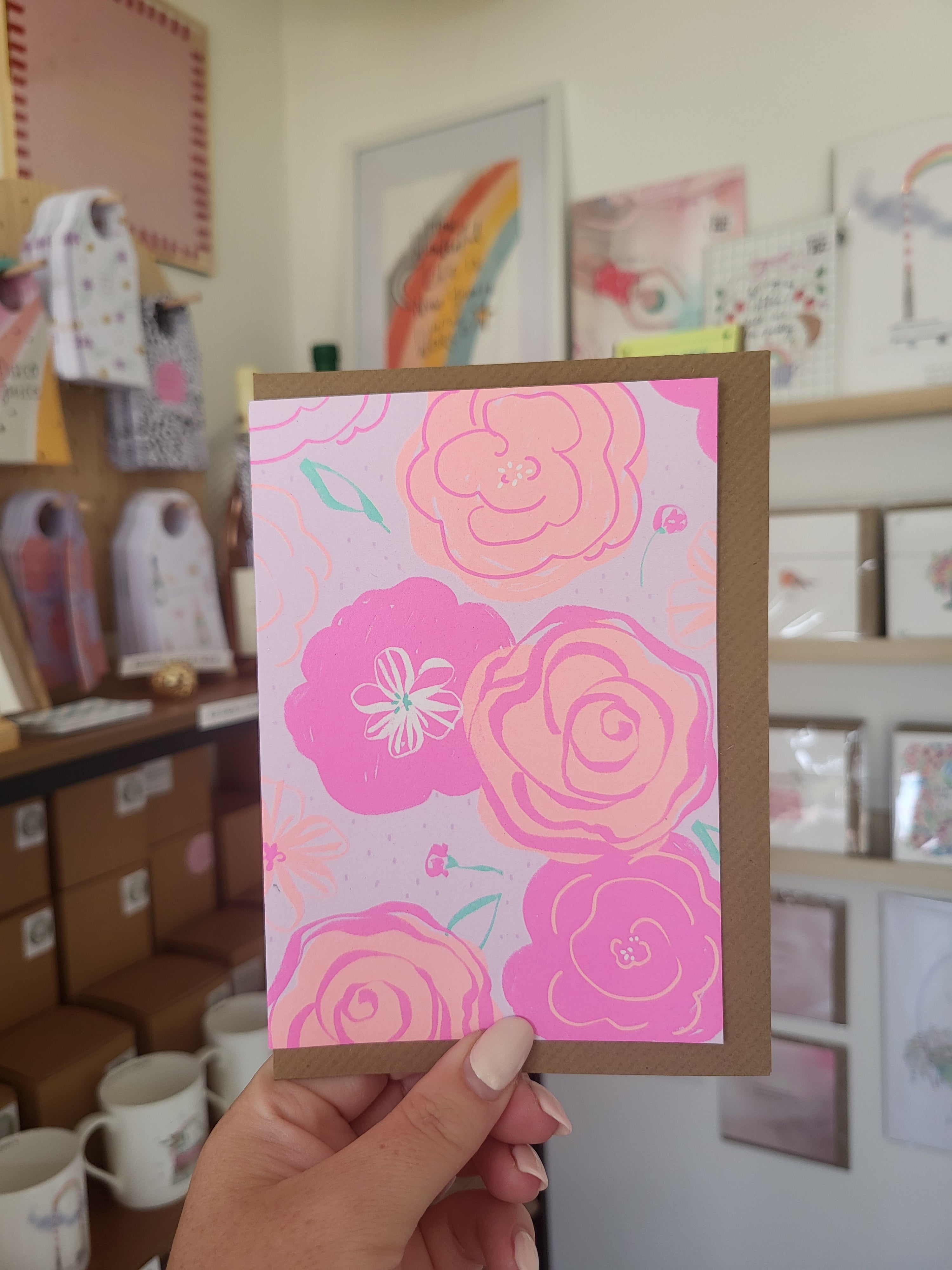 Neon Pop! Coming up roses