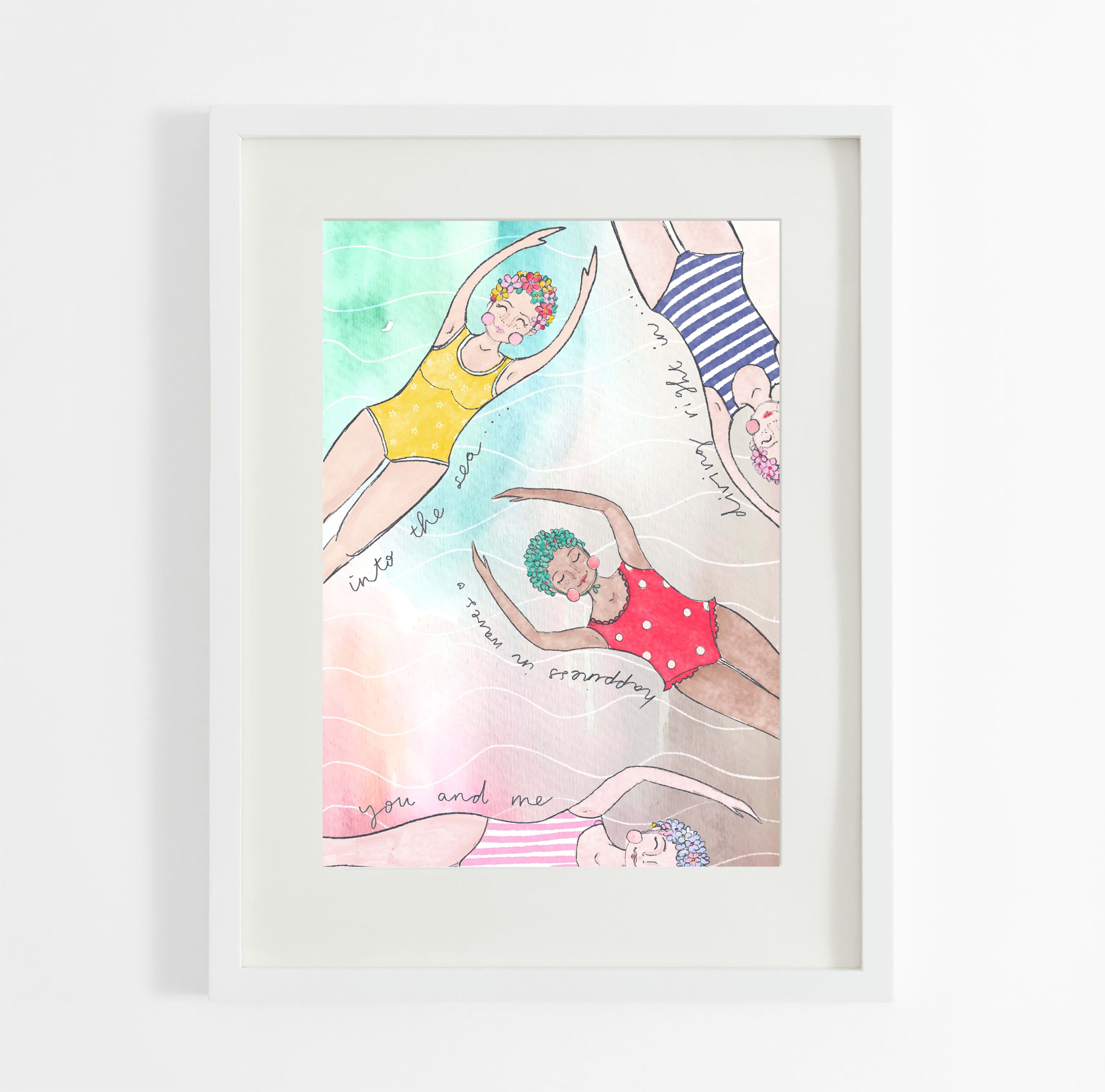 The Swimmers (Print)