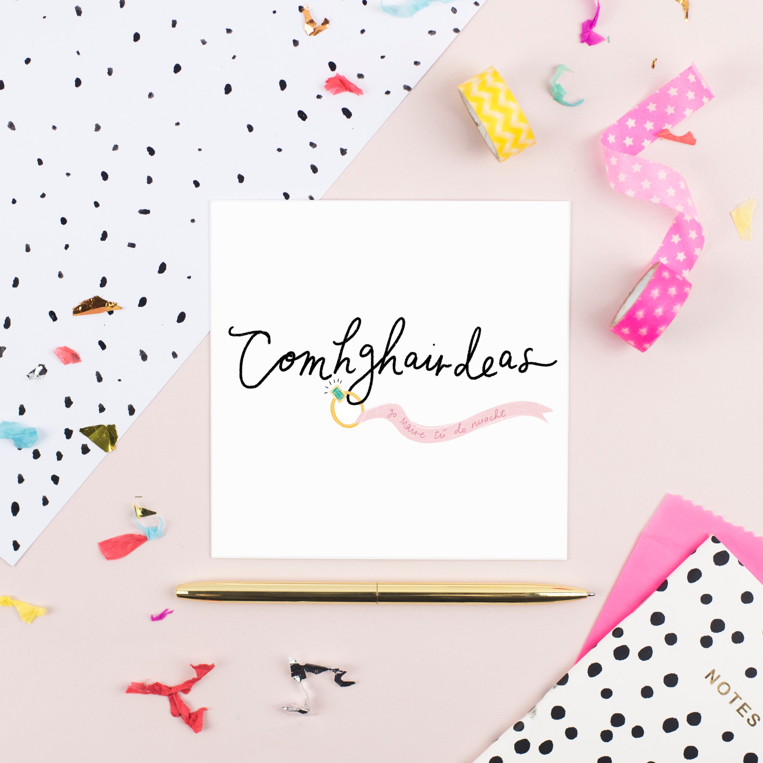 Comhgairdeas!