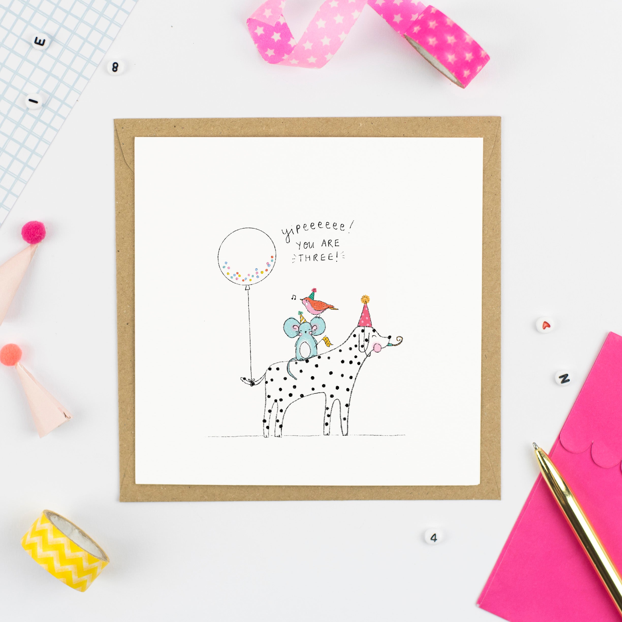 Yippee! You are 3!