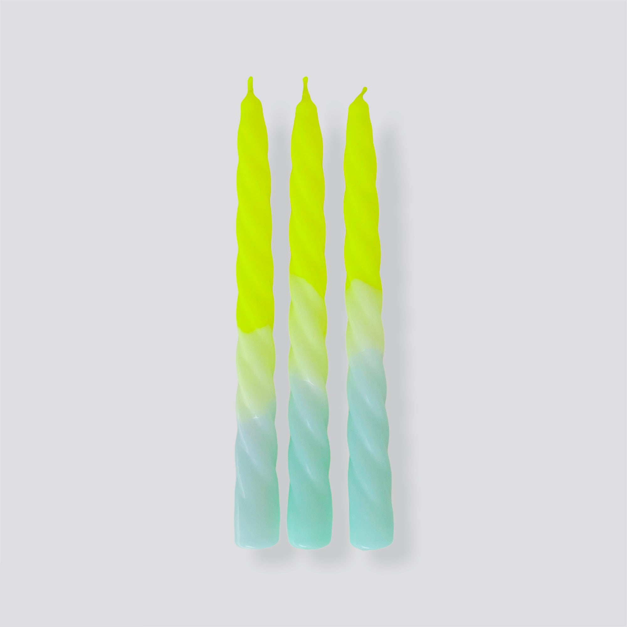Twisted Banana Split - 3pk neon candles