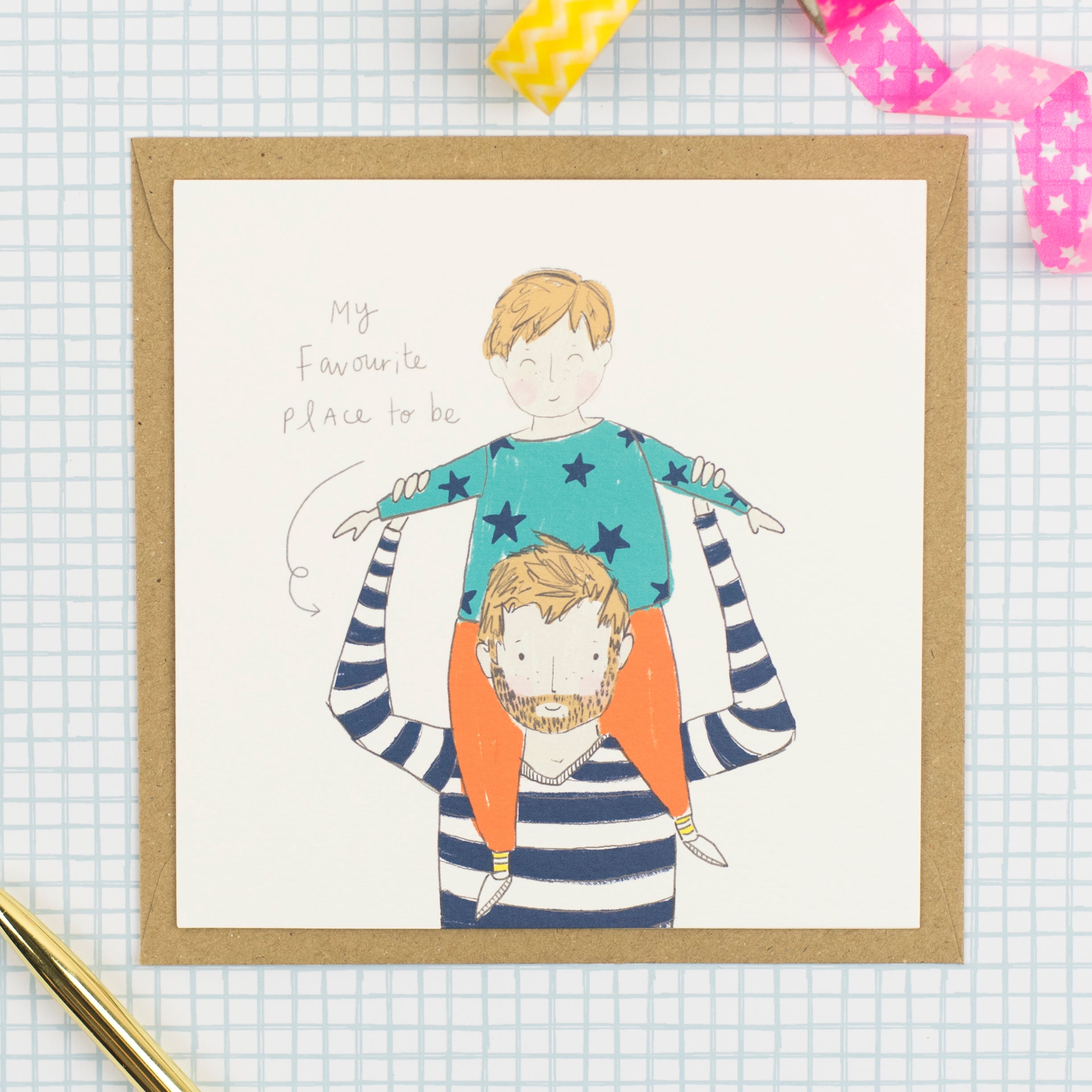 My favourite place - Dad and son