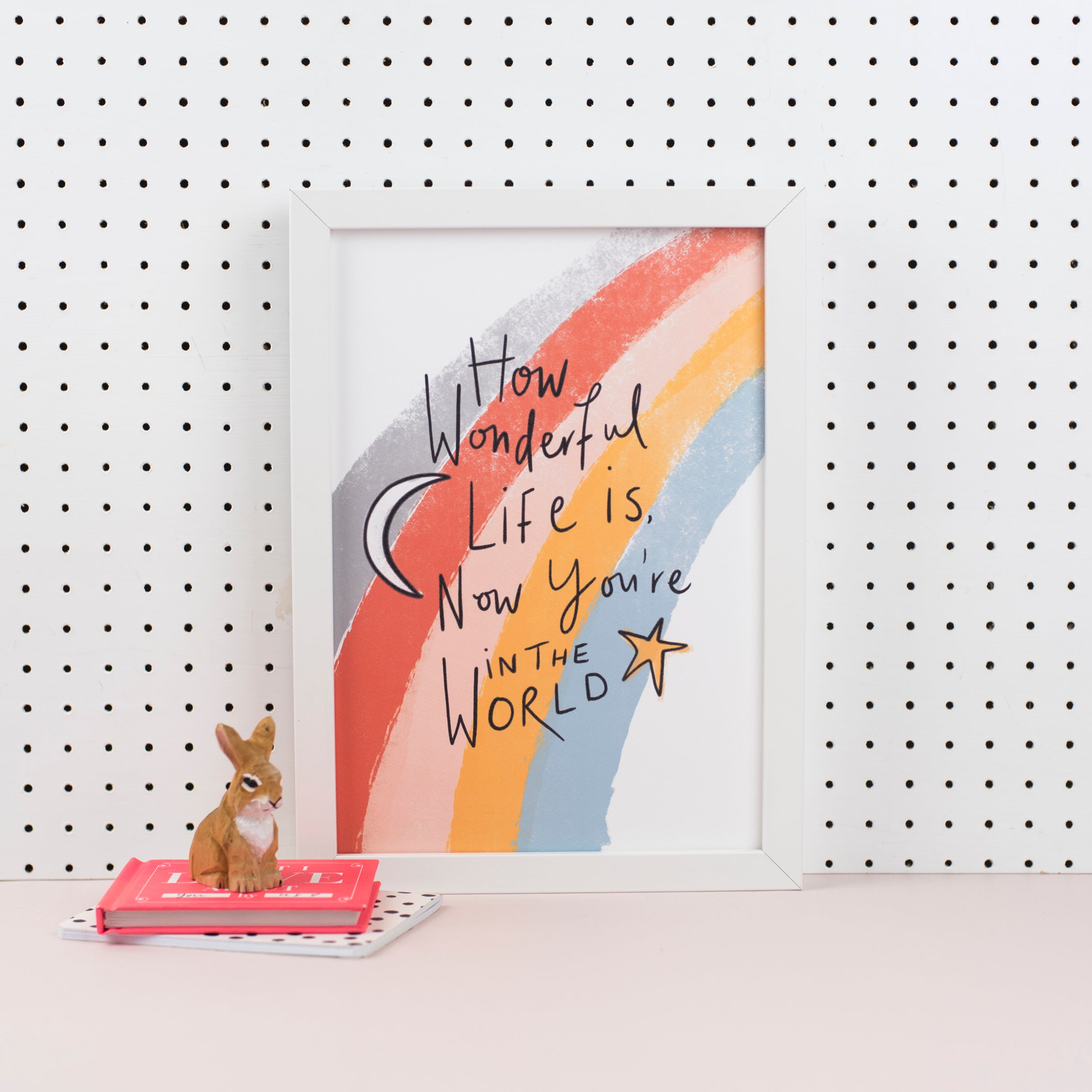 How wonderful life is now you're in the world