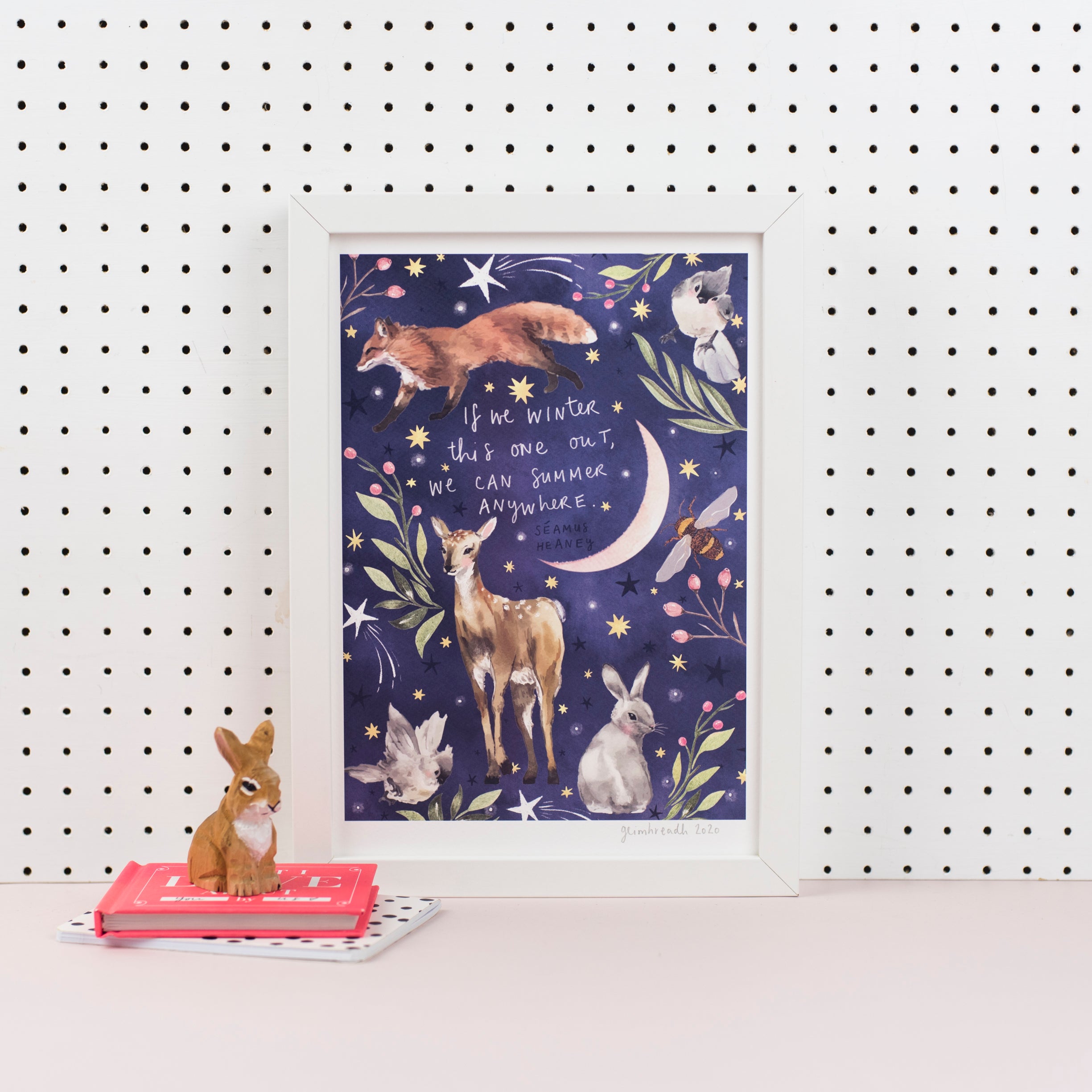 Winter this one out - Heaney quote - Print