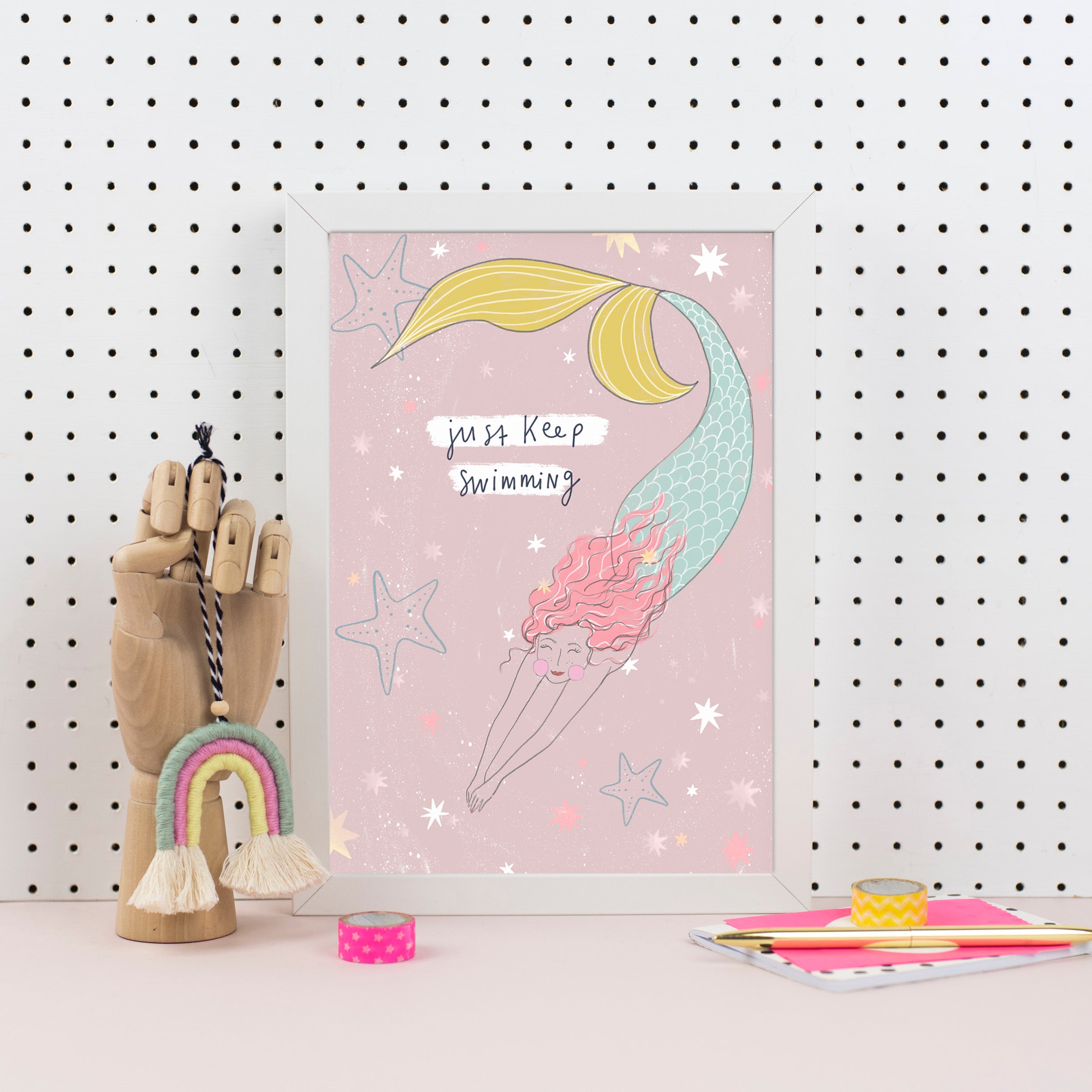 Just Keep Swimming - Print