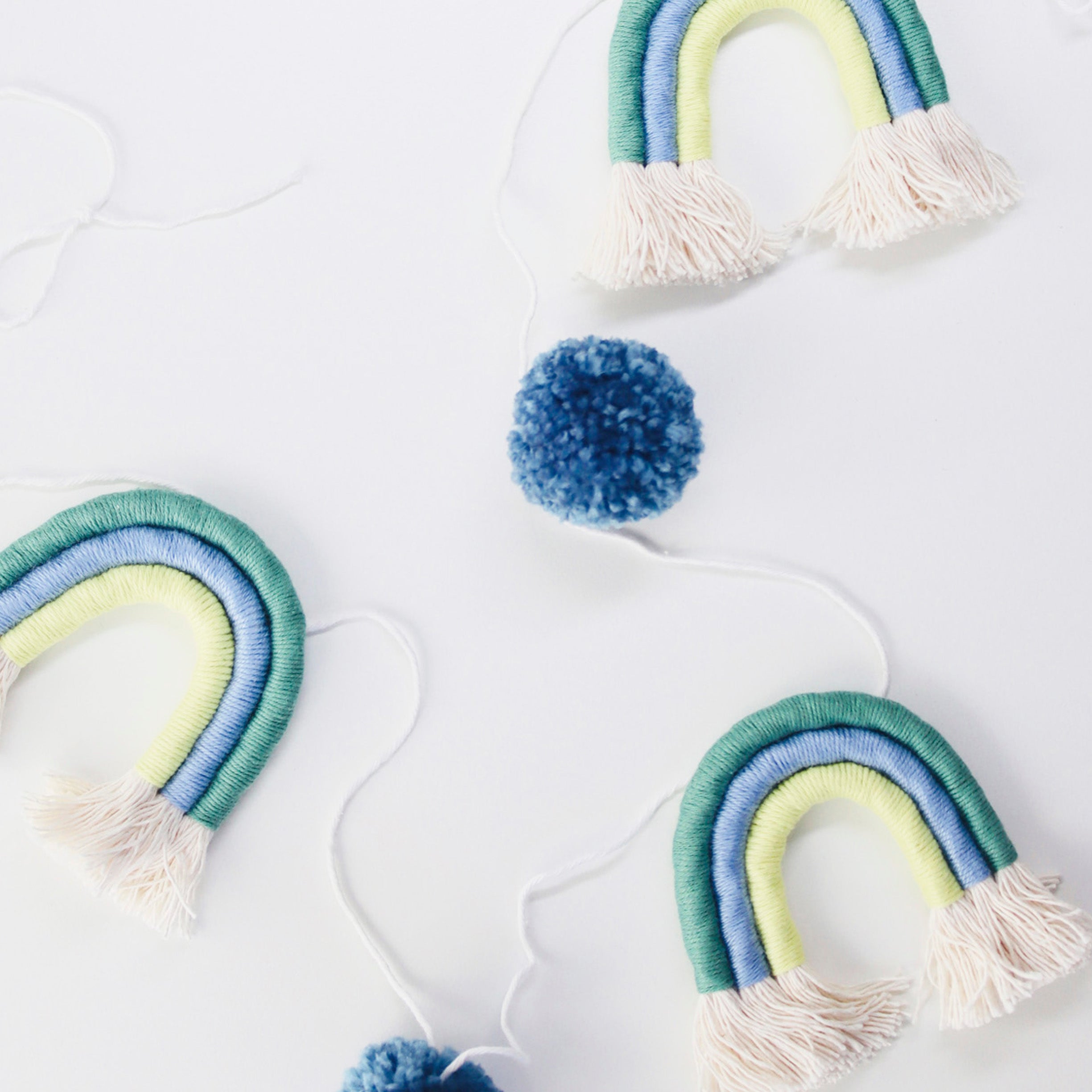 'Fionn' rainbow garland