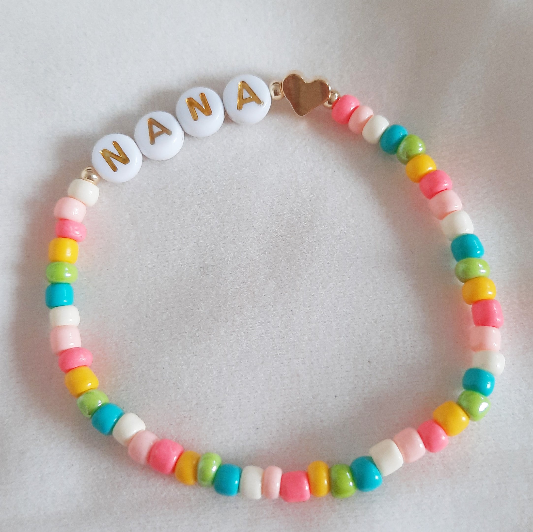 Mam/Mammy/Mama/Mom/Nana bracelet - tutti fruiti