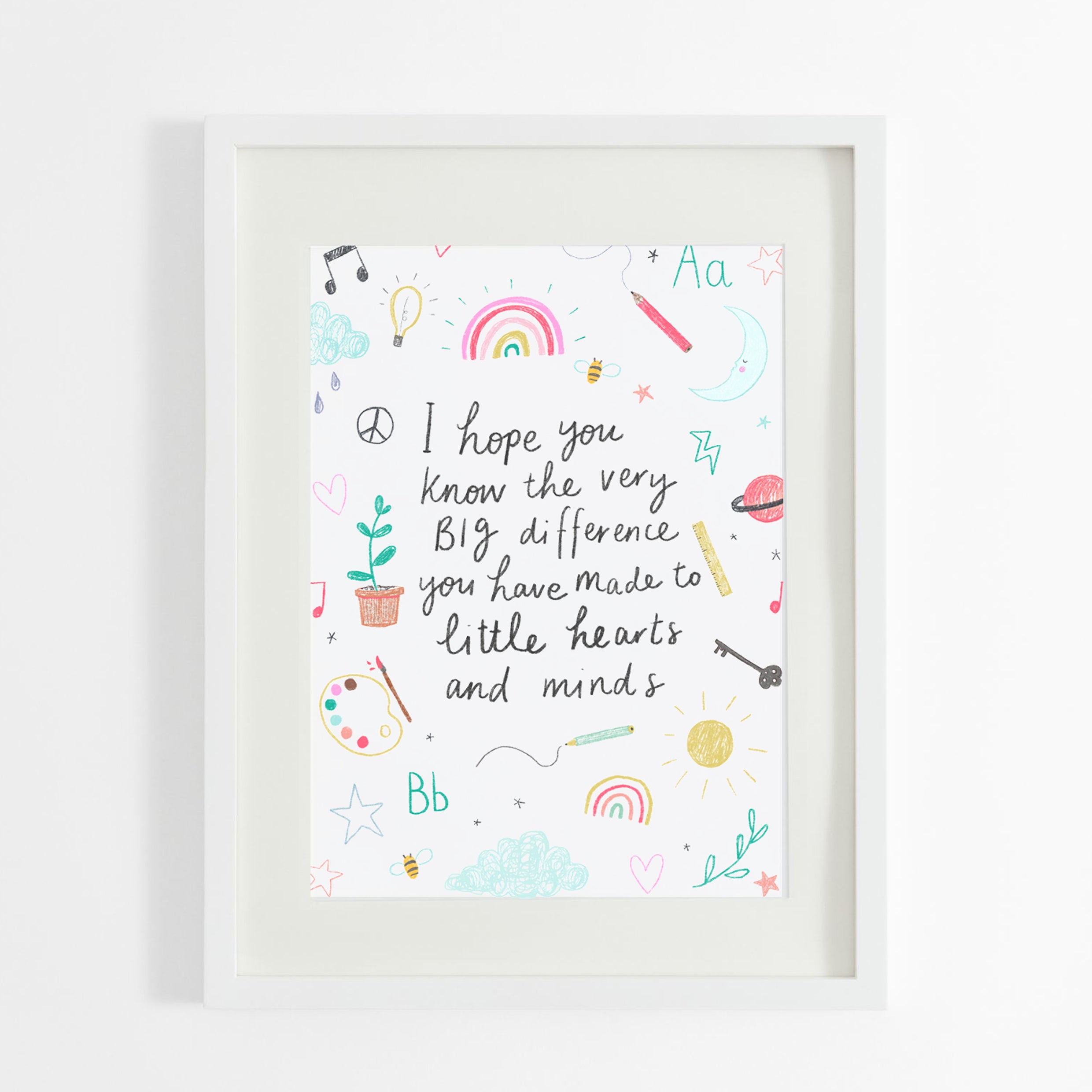 Little Hearts & Minds  - Print
