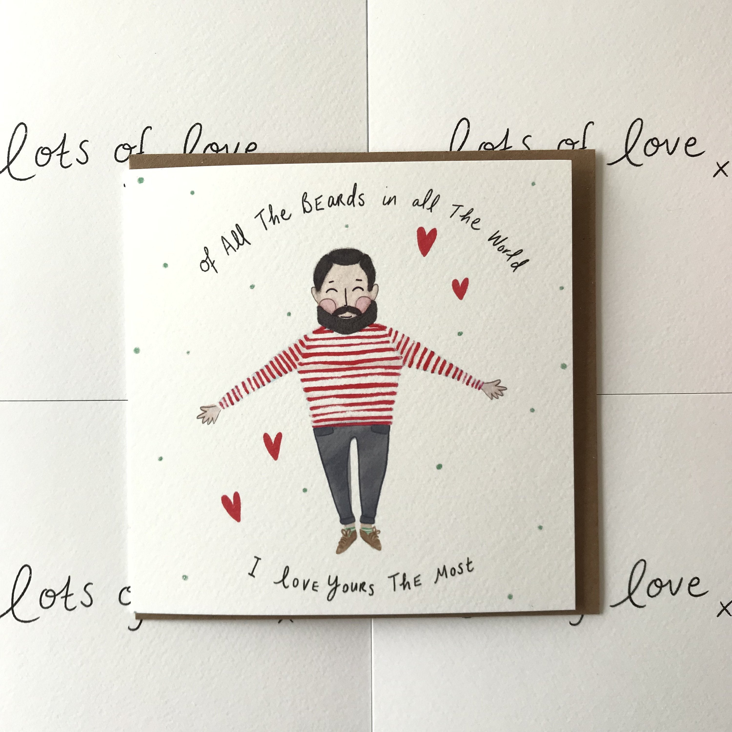 Beard love - black beard