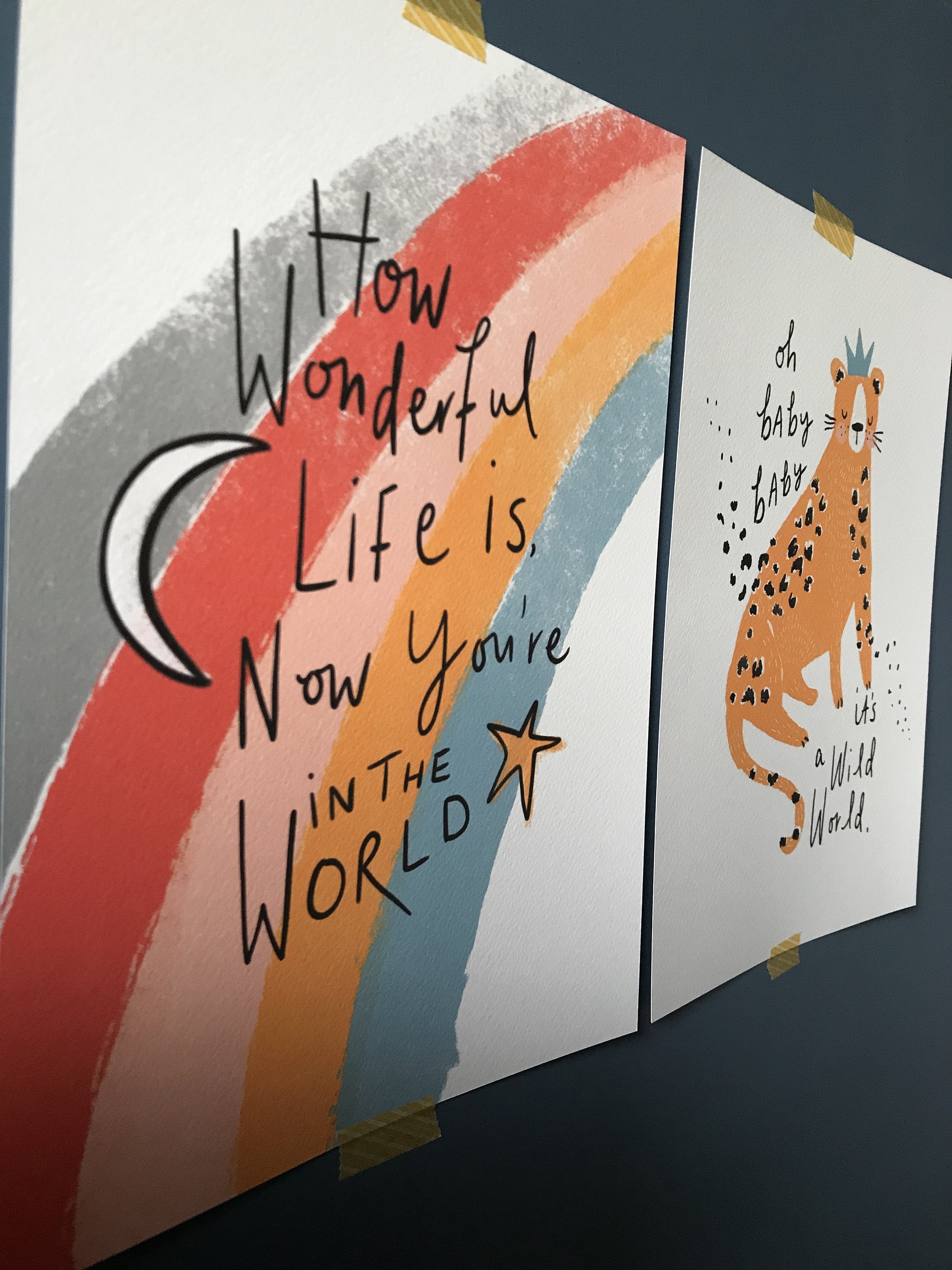 How wonderful life is now you're in the world
