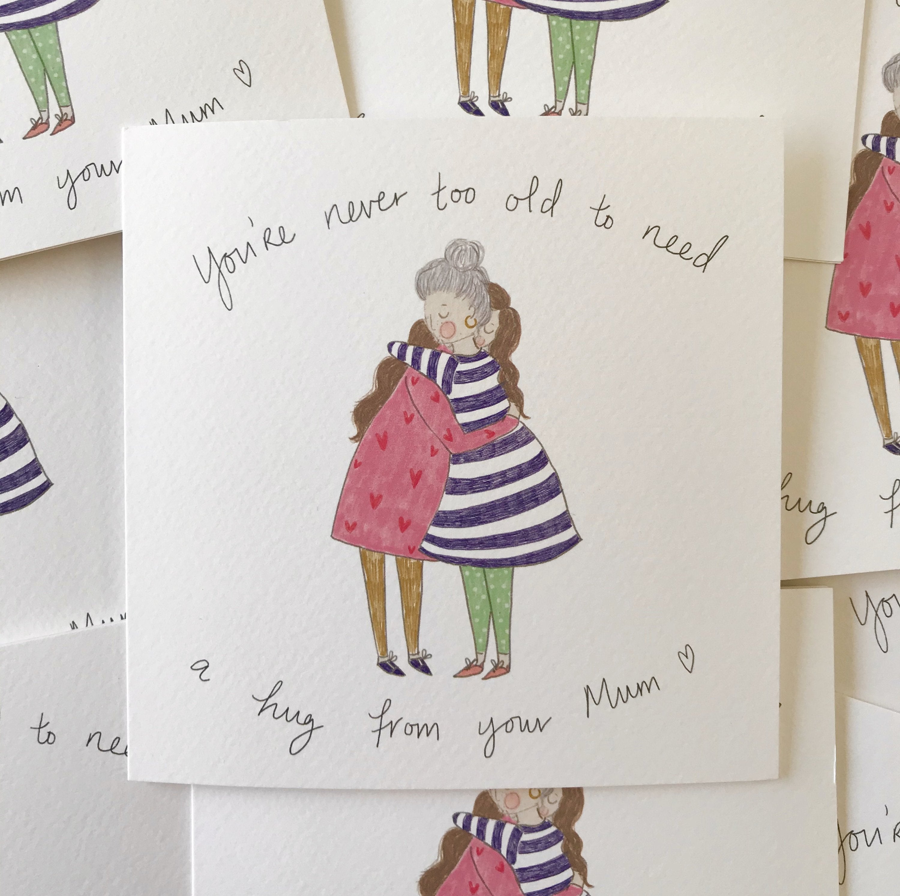 You’re never too old to need a hug from your Mum