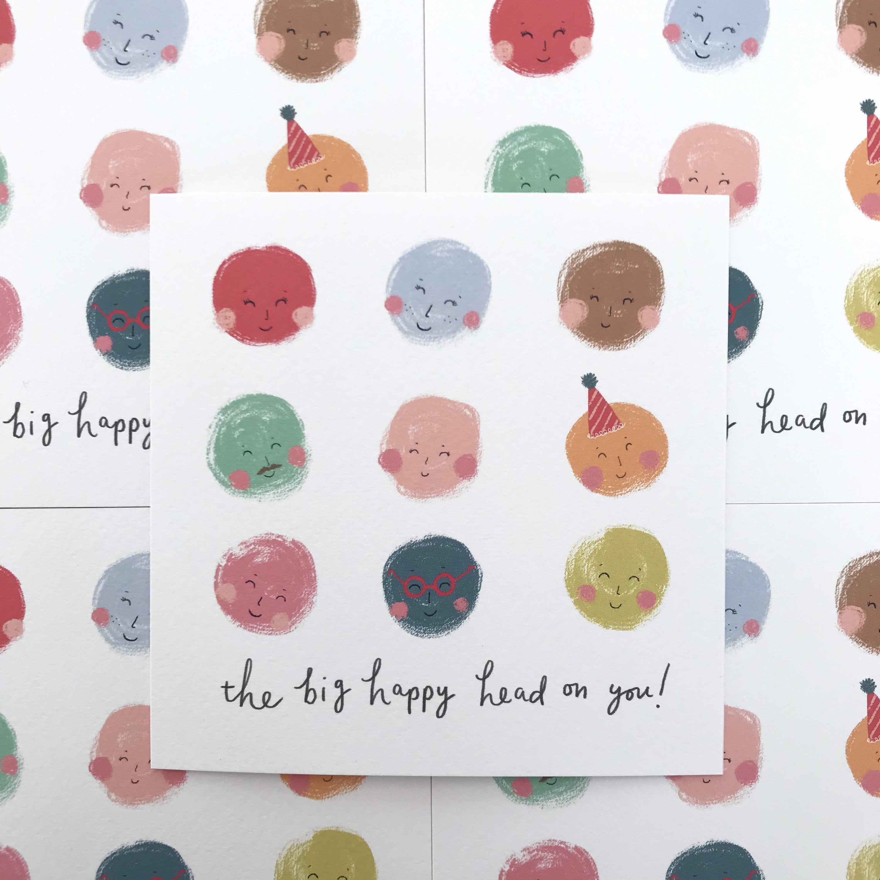 The big happy head on you!