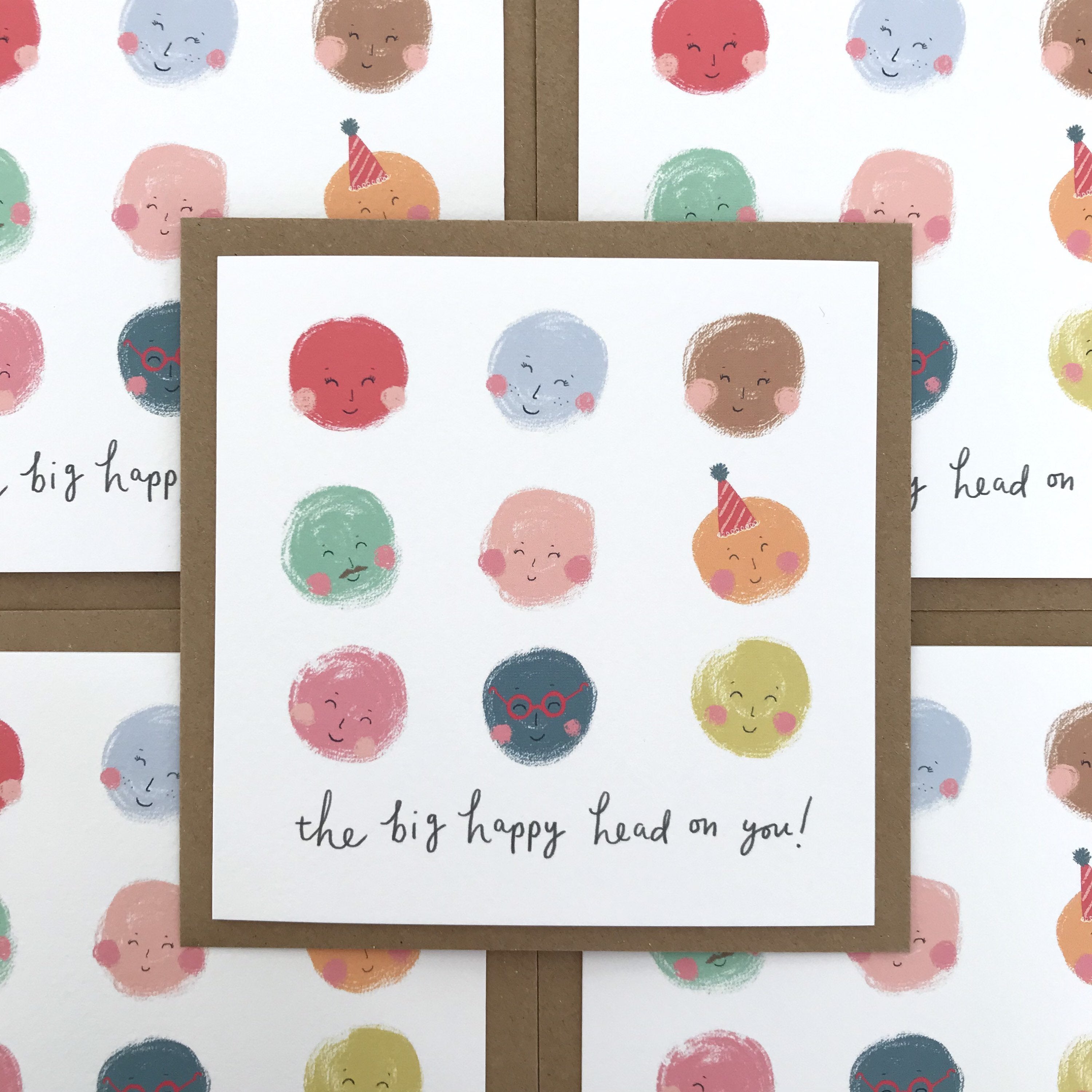 The big happy head on you!