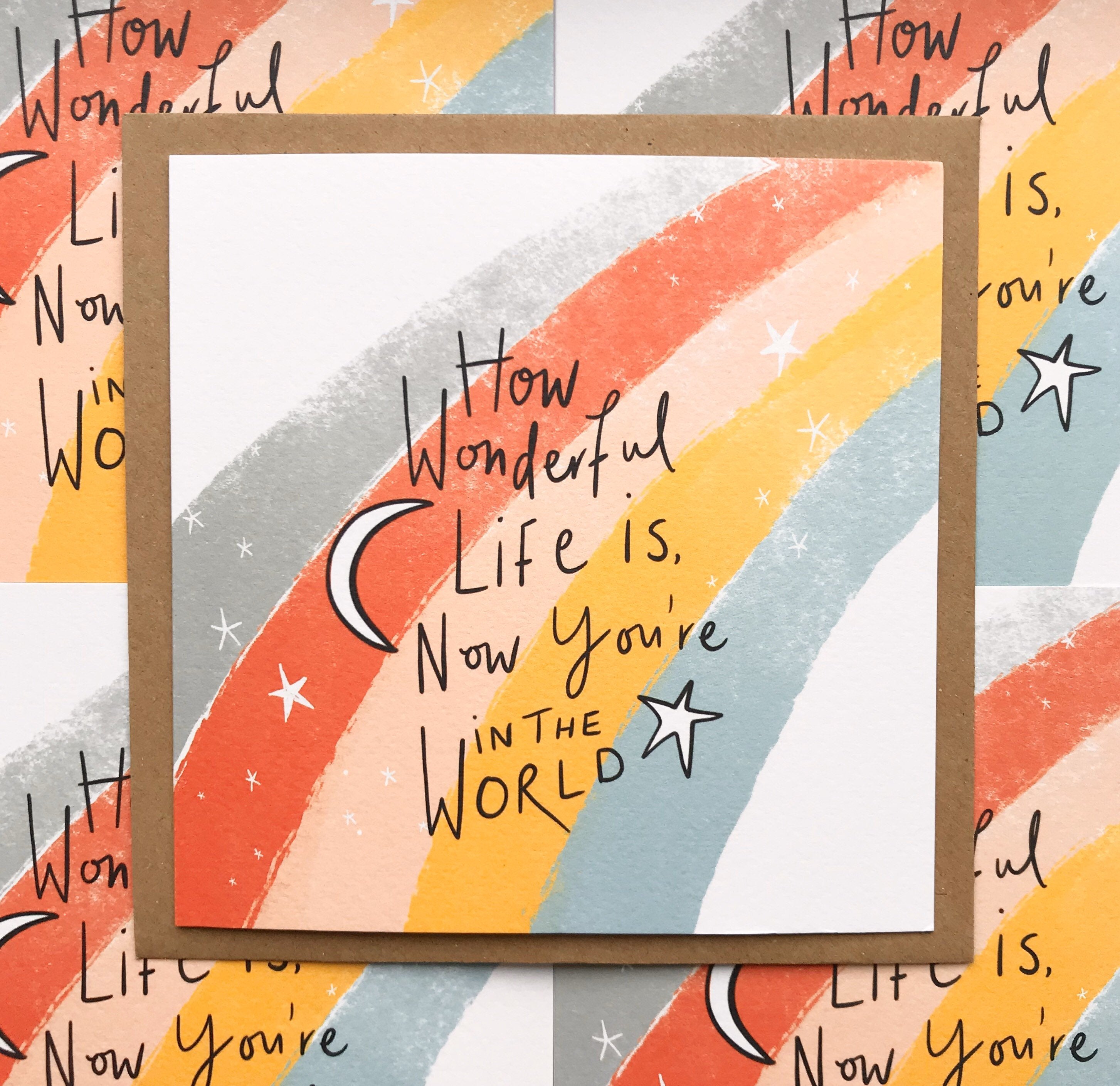 How wonderful life is