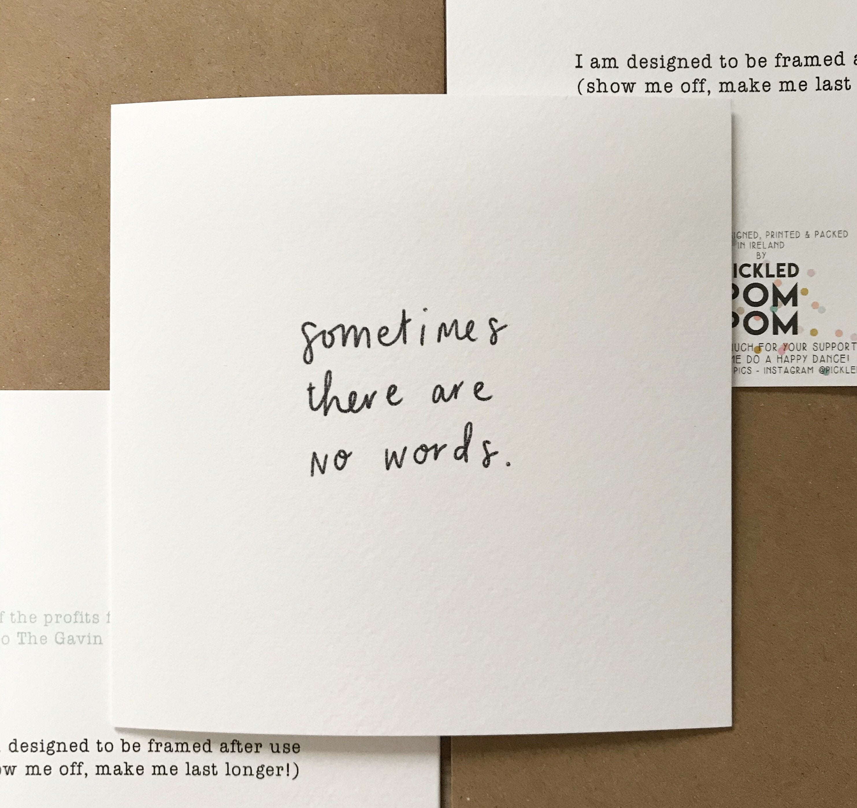 Sometimes there are no words....but let me try