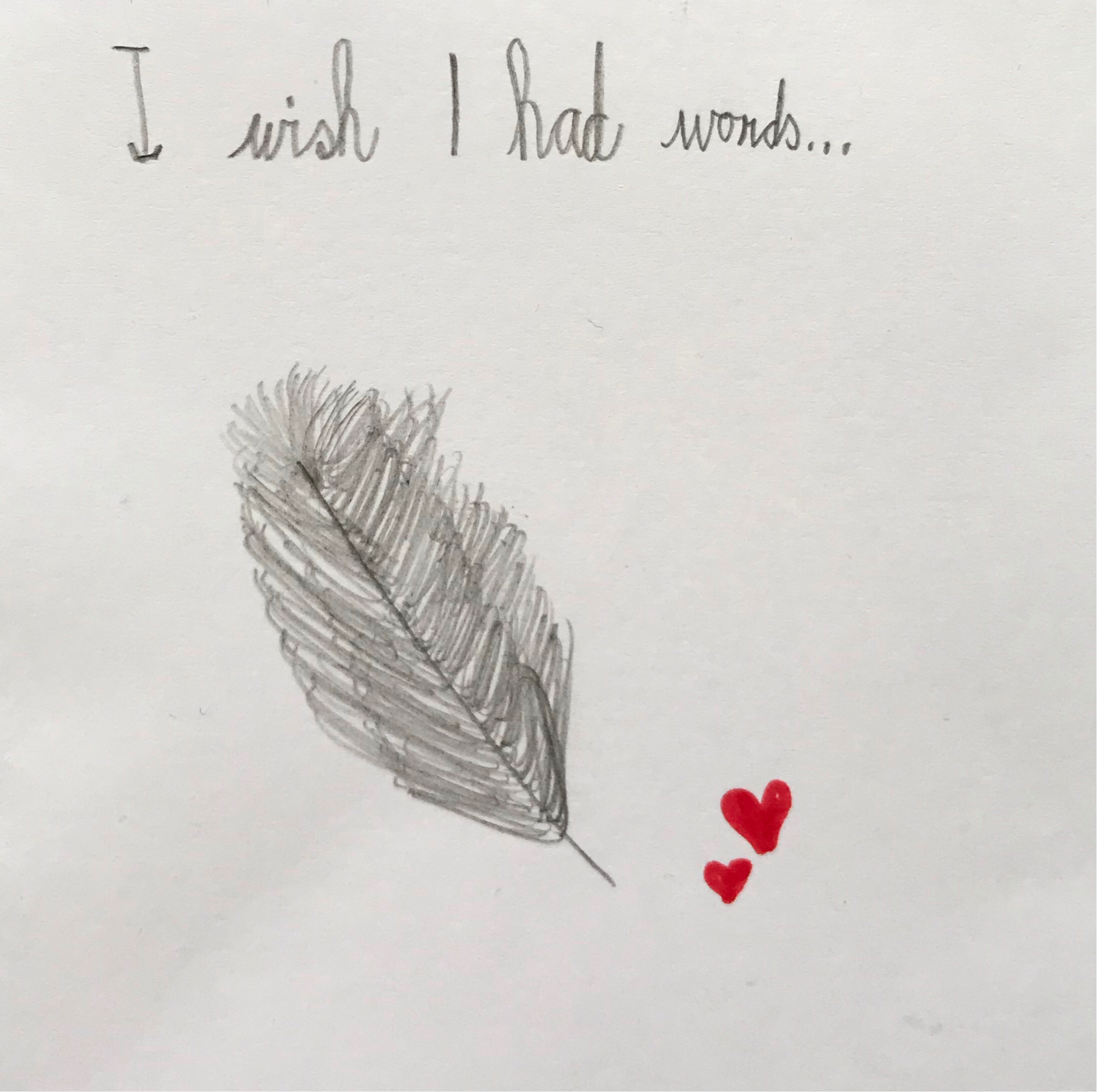 Feathers appear when angels are near