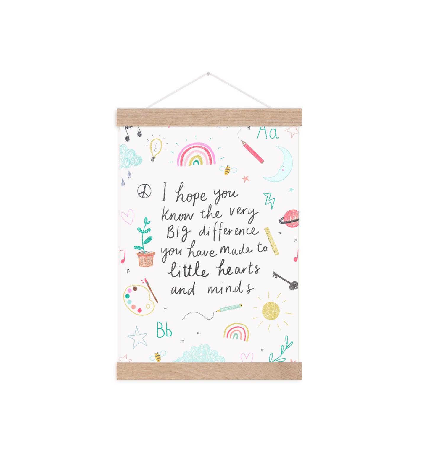 Little Hearts & Minds  - Print