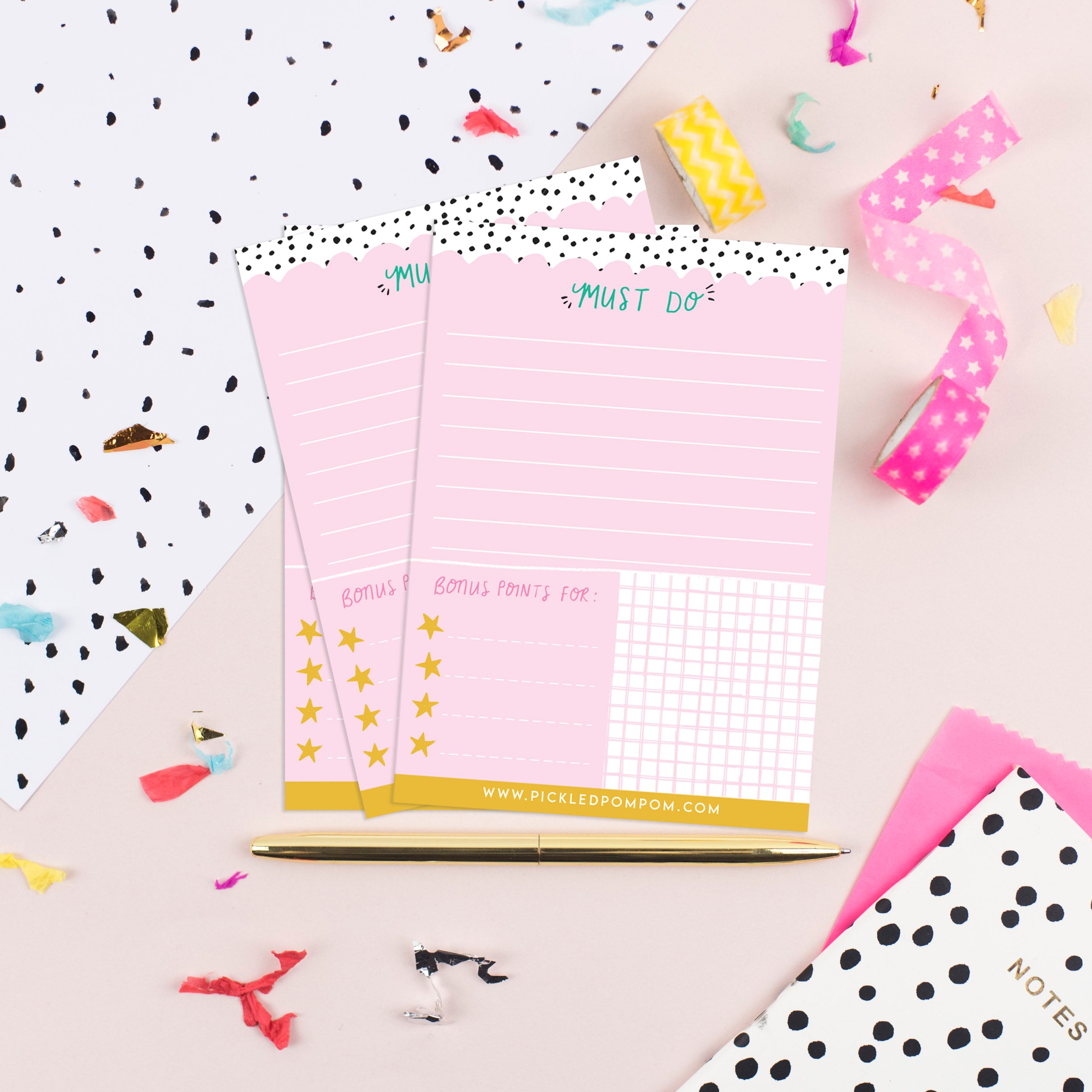 mini planner pad
