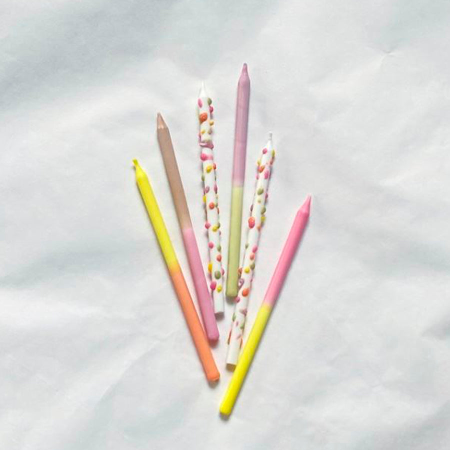 Popping Candy birthday candles