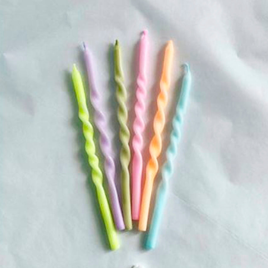 Sweet Sorbet birthday candles