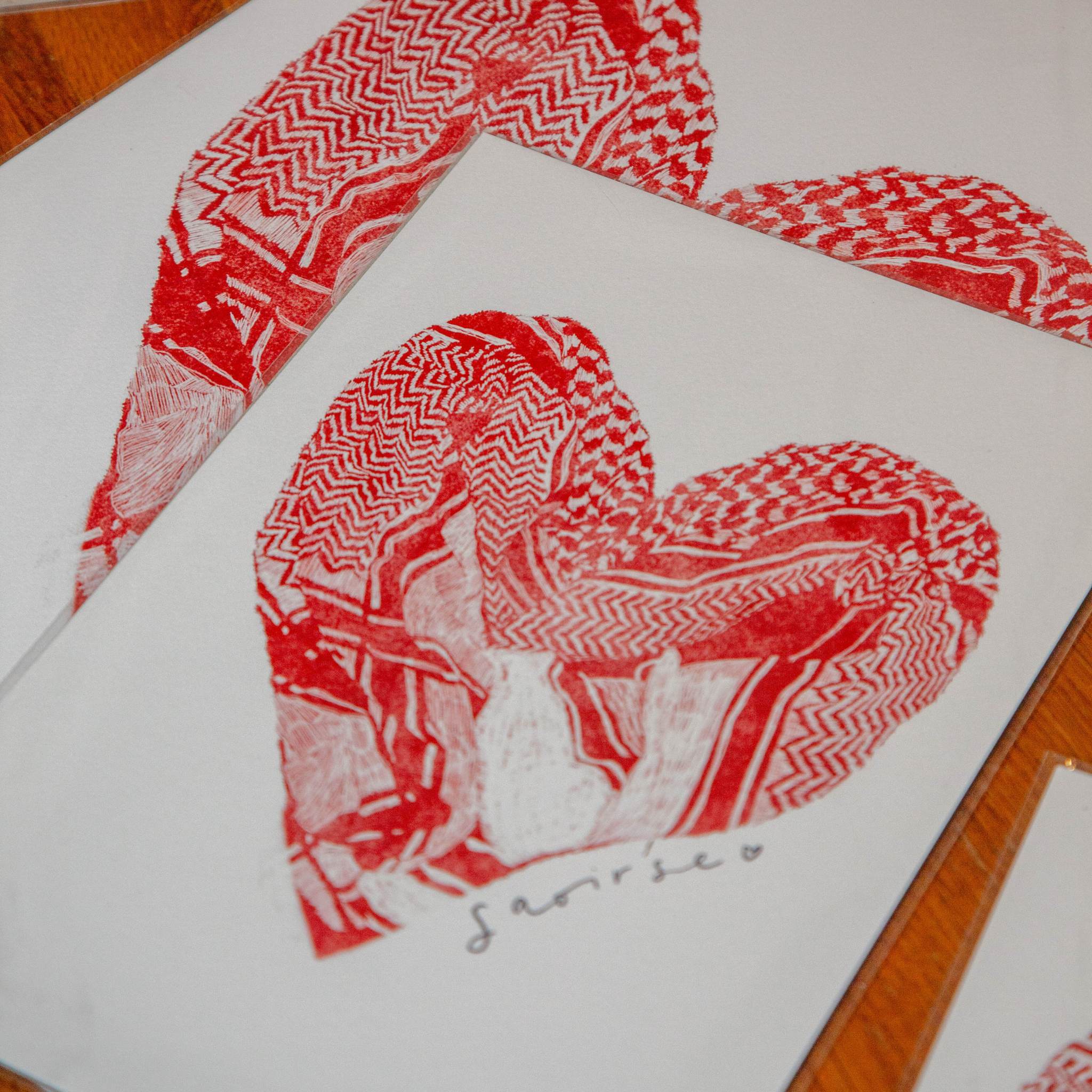 Saoirse don Phalaistín - Limited Edition Art Print Supporting Palestine