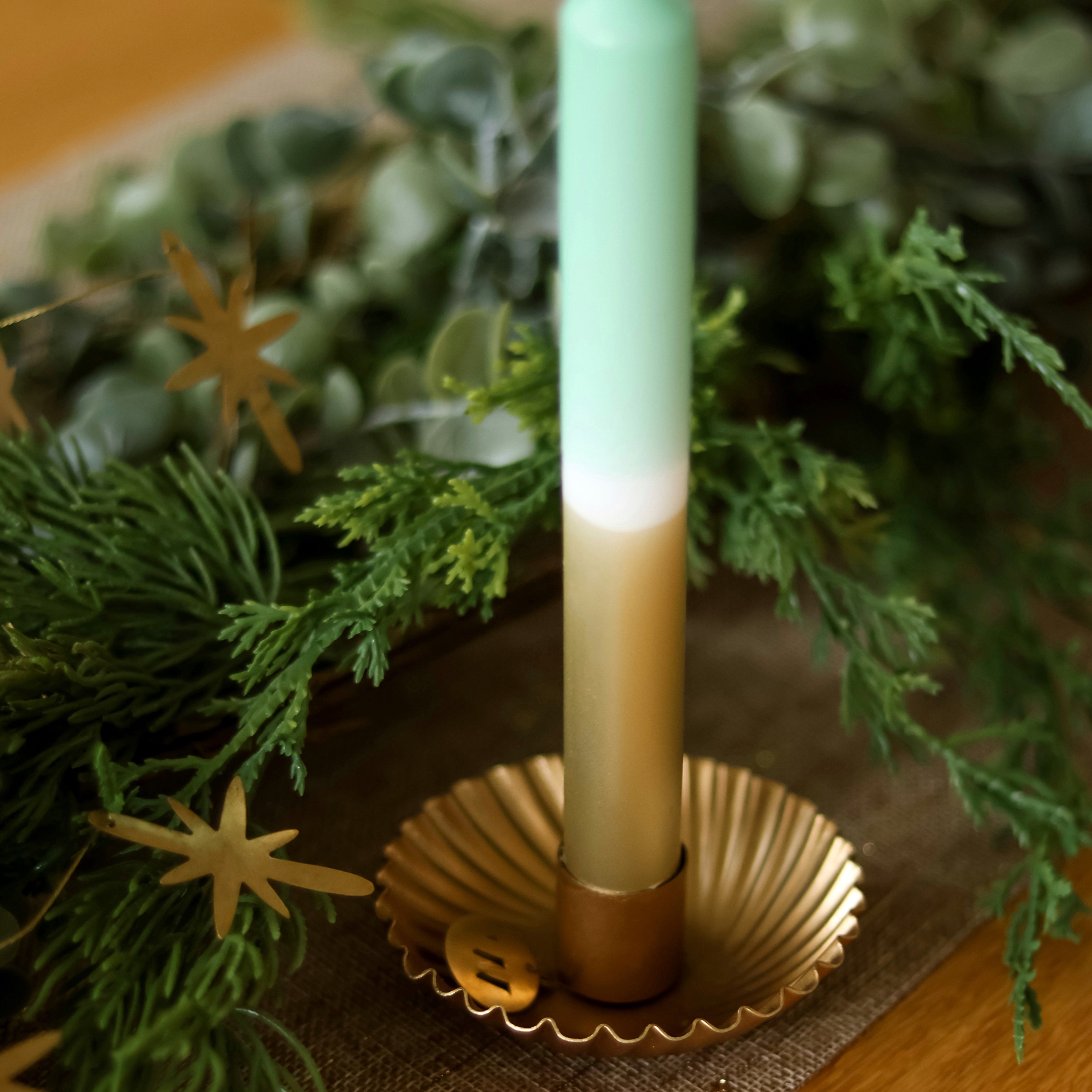 Crinkle Cut candleholder