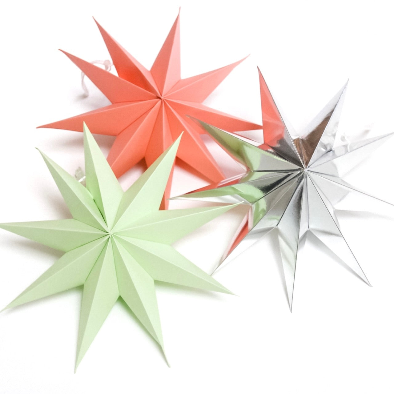 Twinkle twinkle....folded paper stars