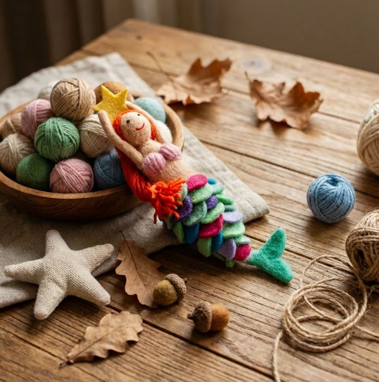 Marianna - magical mermaid tree topper!
