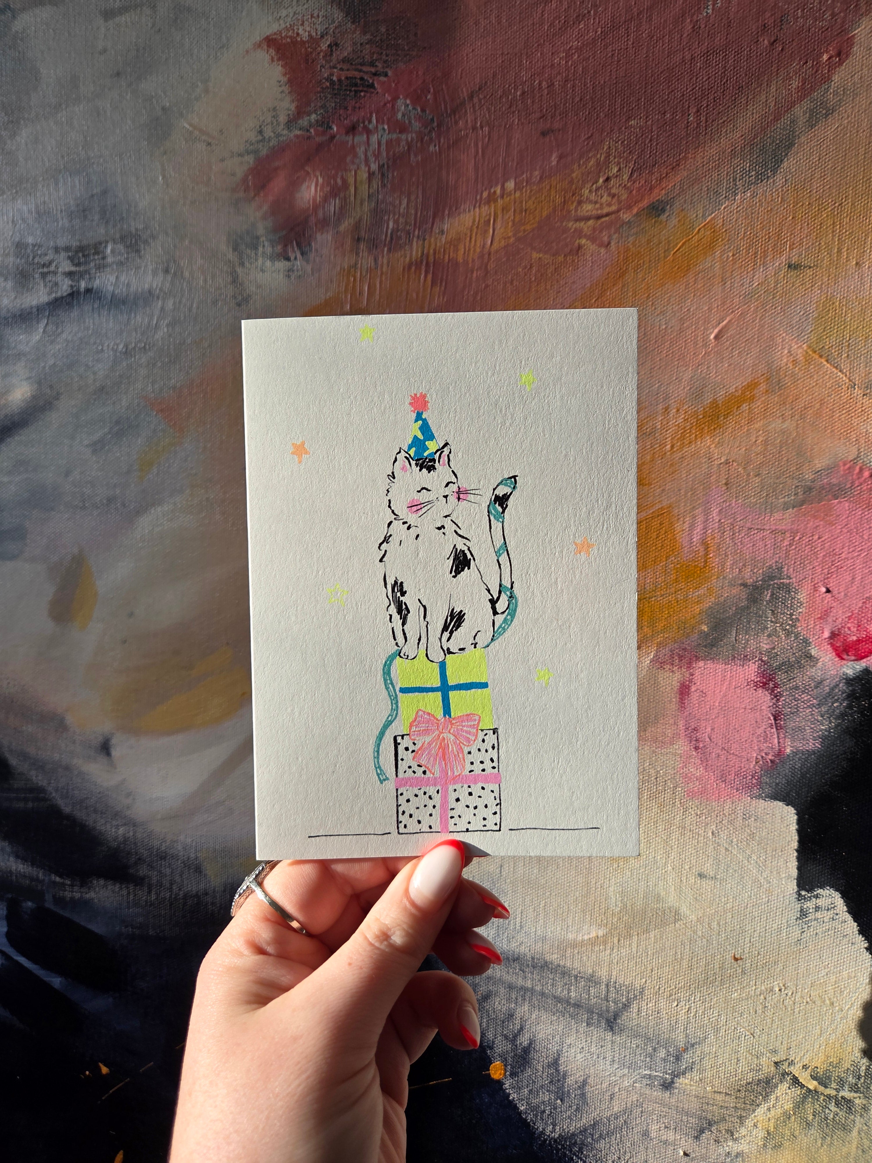 Neon Pop! Feline fabulous 🐈